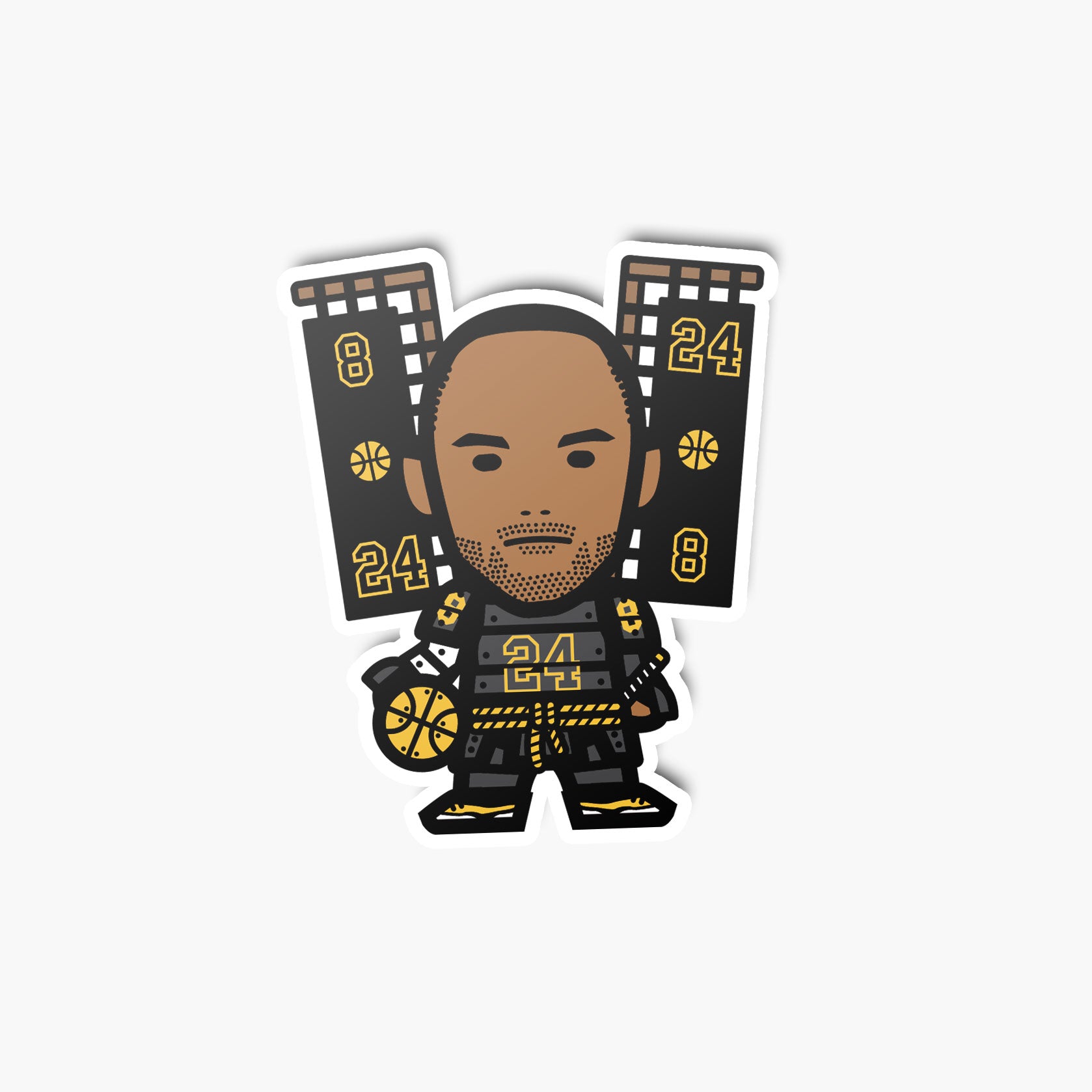 Snakes—Sticker—K Flag