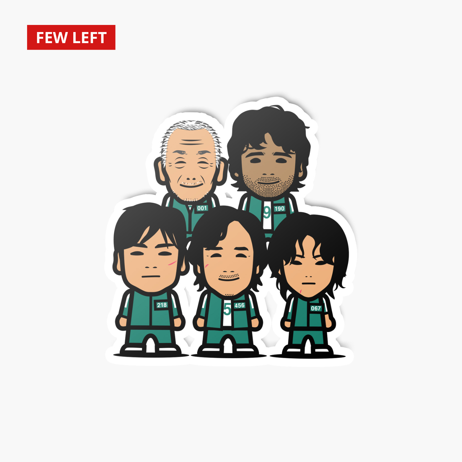 Squid—Sticker—Green