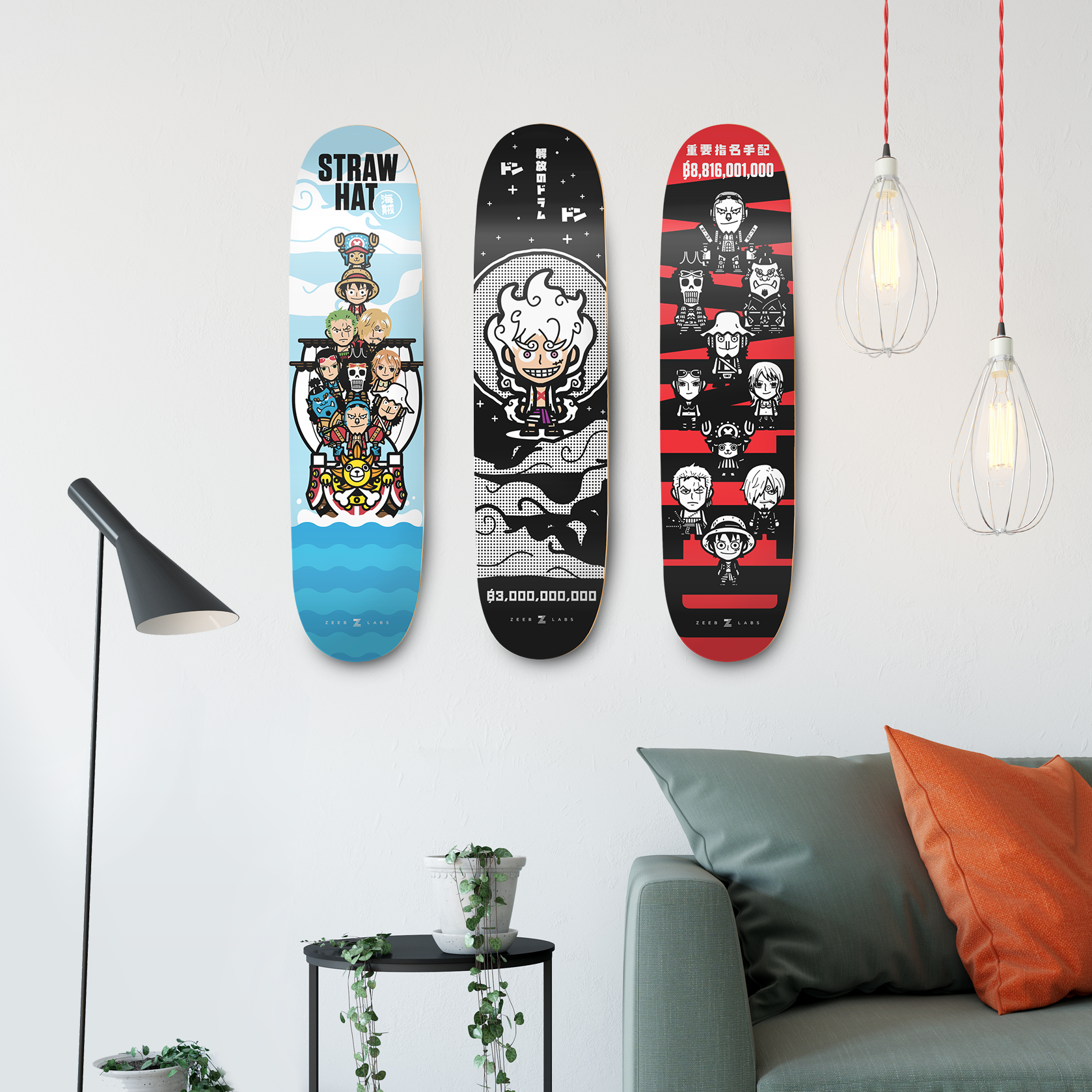 Straw—Skate Deck—Joy