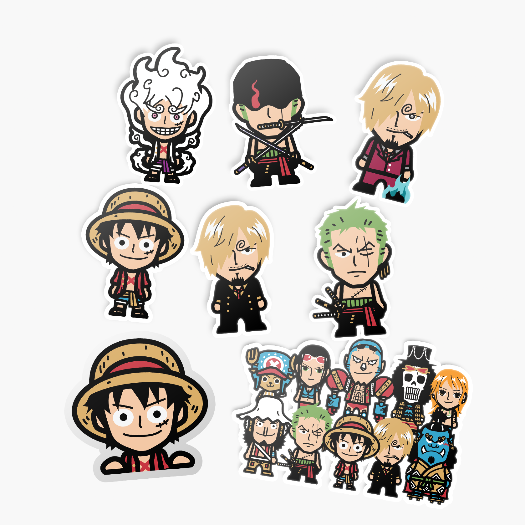 Straw—Sticker—Clear