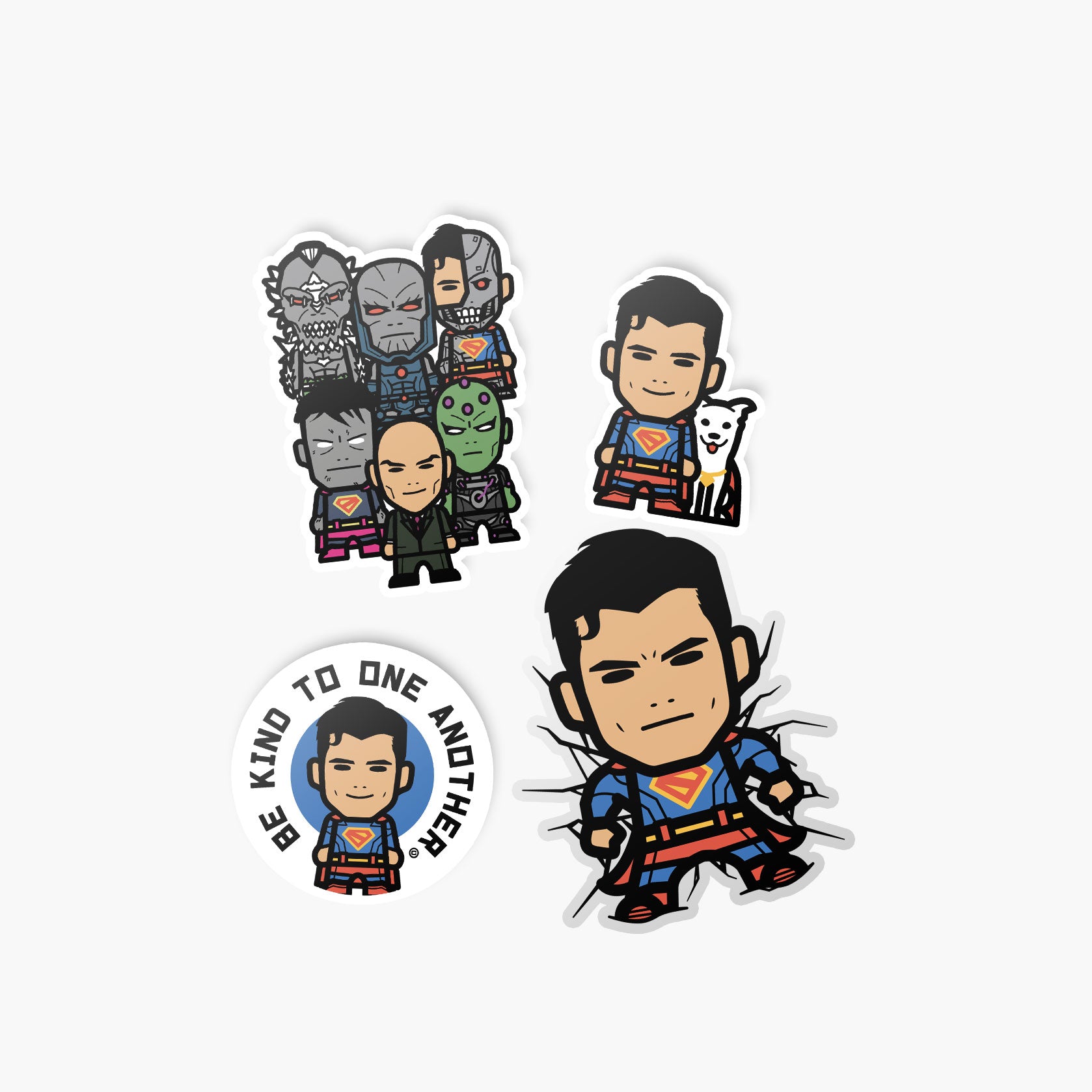 Super—Sticker—Villains