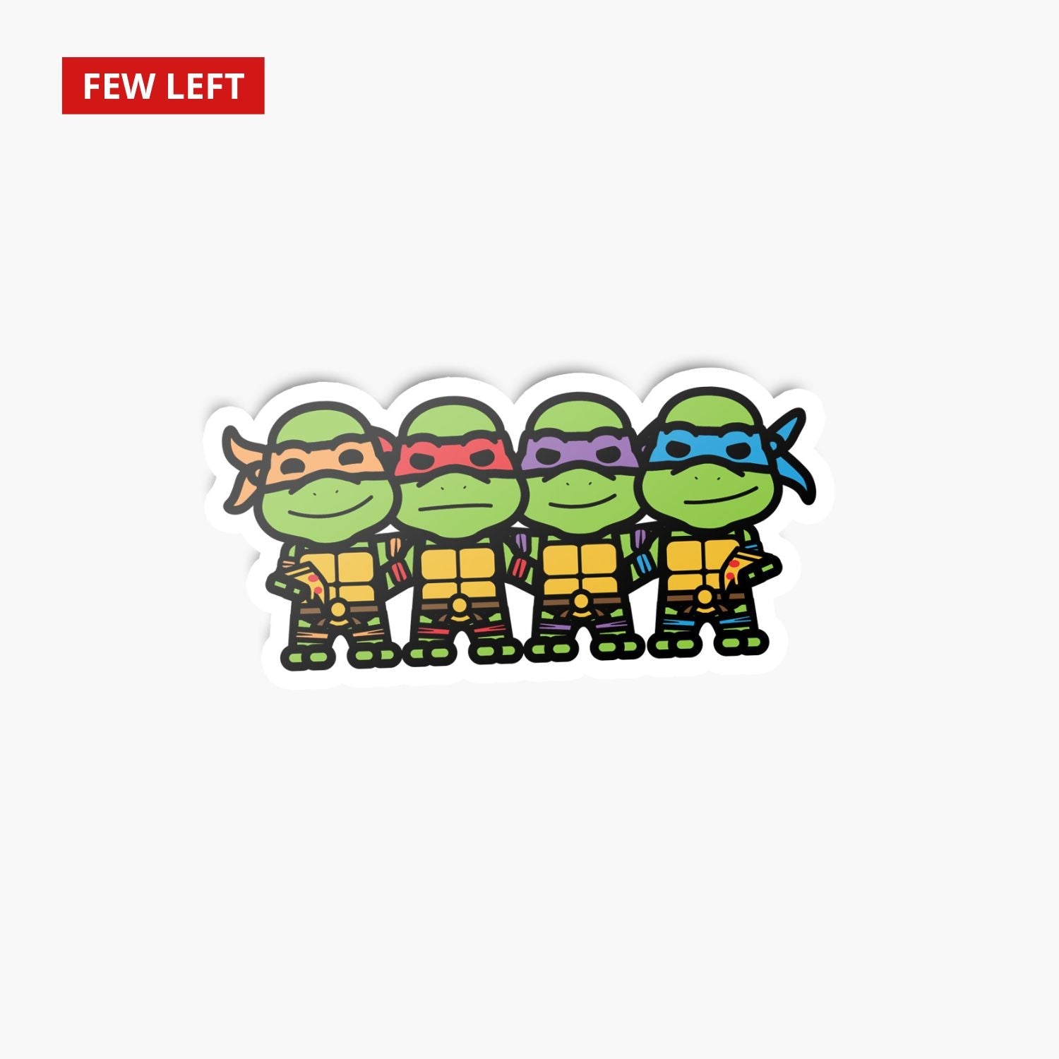 Turtles—Sticker—Pizza