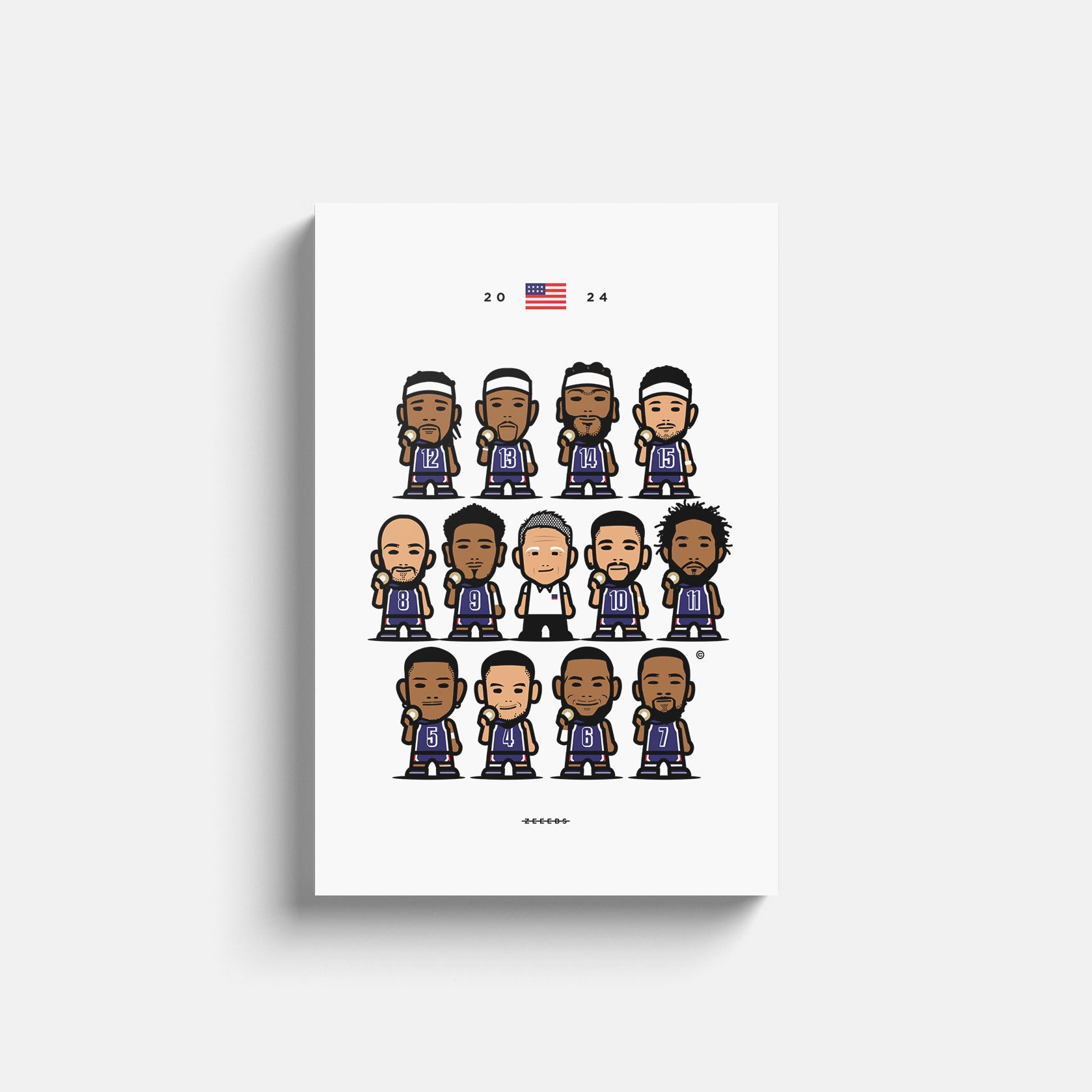 USA24—Canvas—BBall