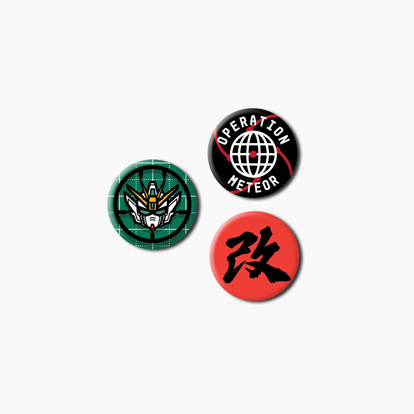 Wing—Button Set