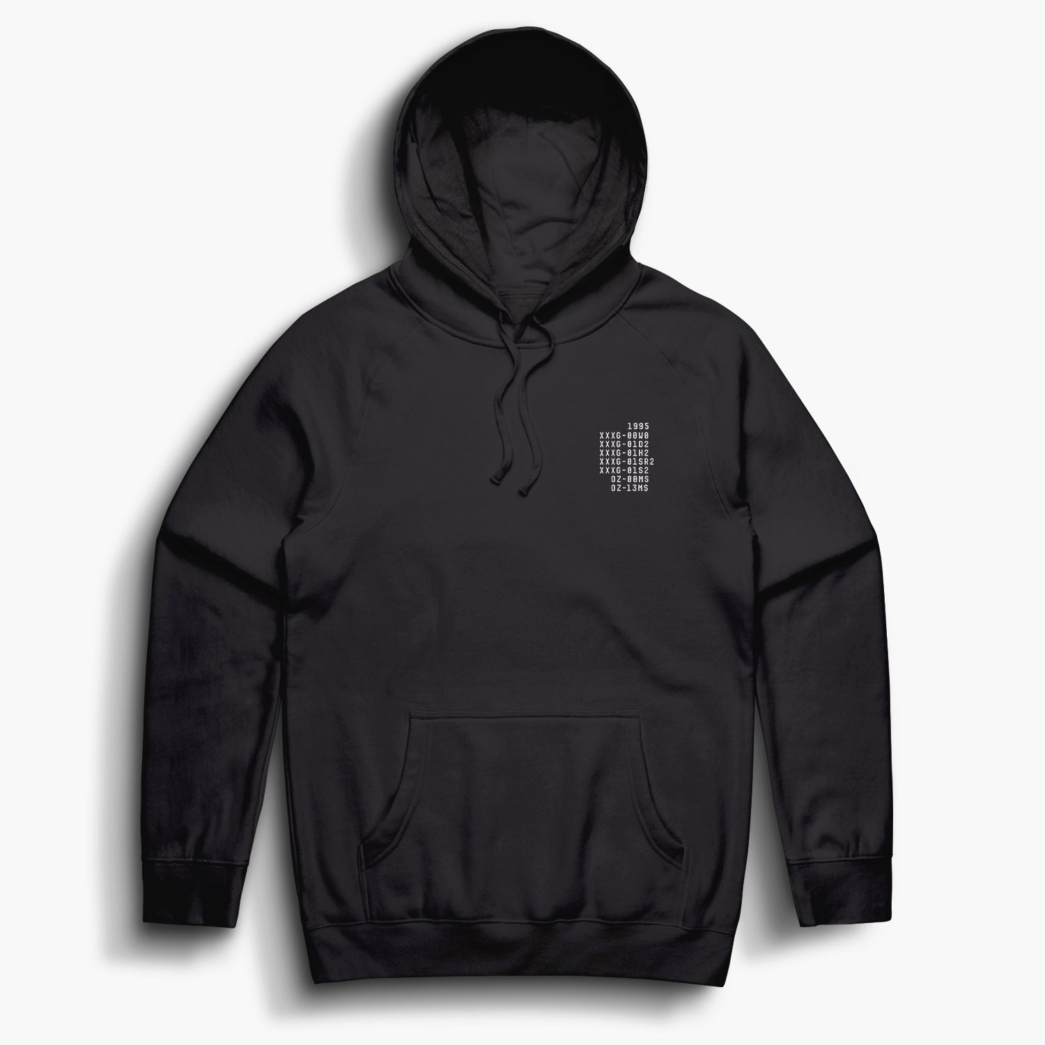 Wing—Hoodie—Black