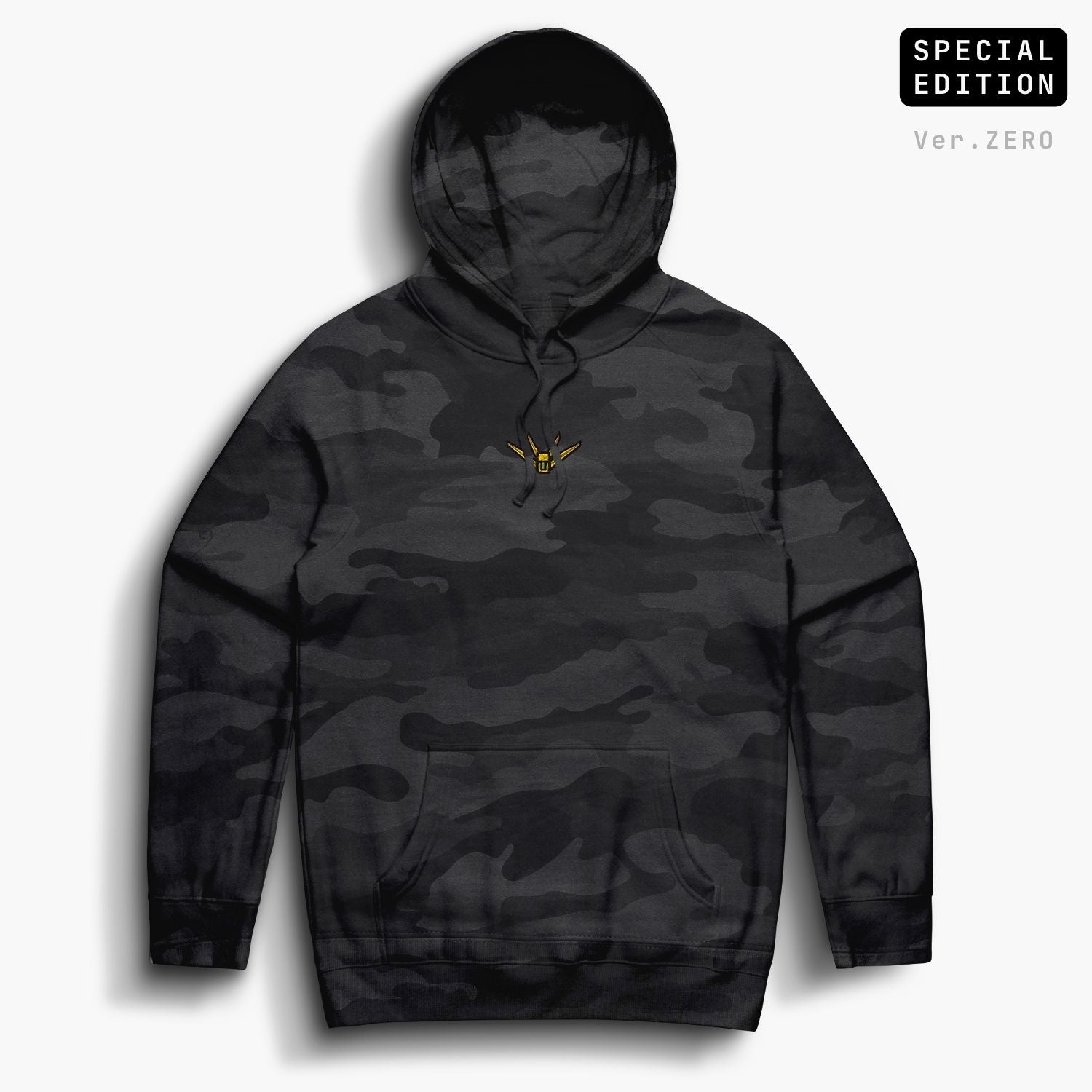 Wing—Hoodie—Ver.ZERO—Blk Camo