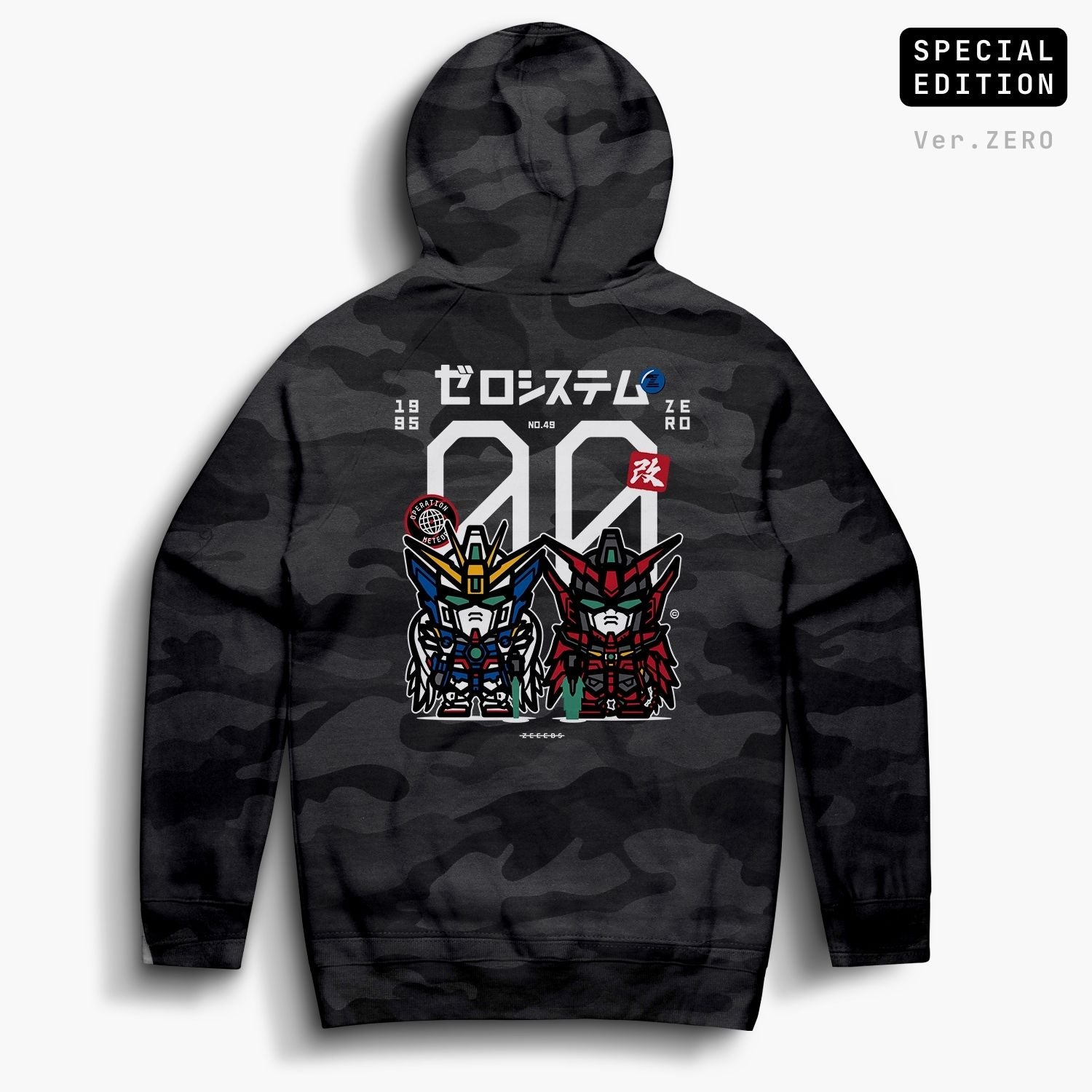 Wing—Hoodie—Ver.ZERO—Blk Camo