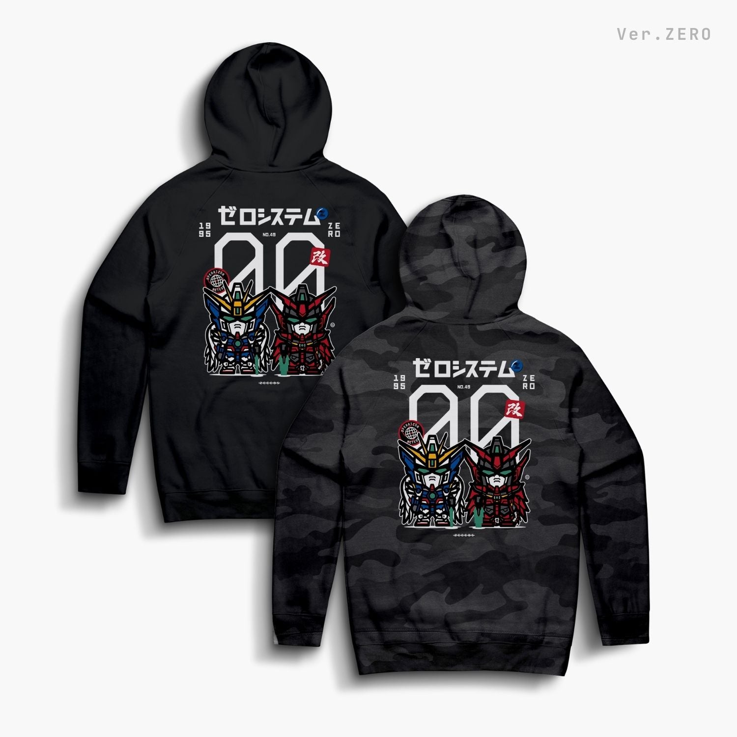 Wing—Hoodie—Ver.ZERO—Blk Camo