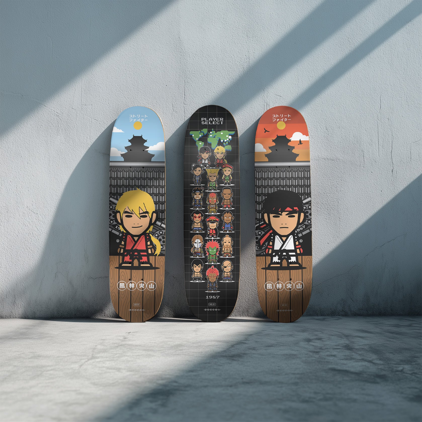 Hadouken—Skate Deck—R