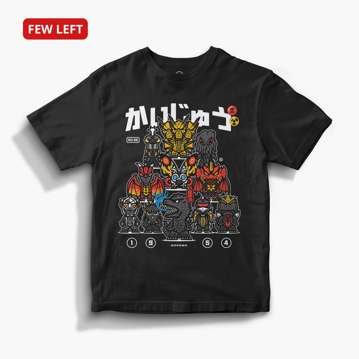 Monsters—Tee—Black