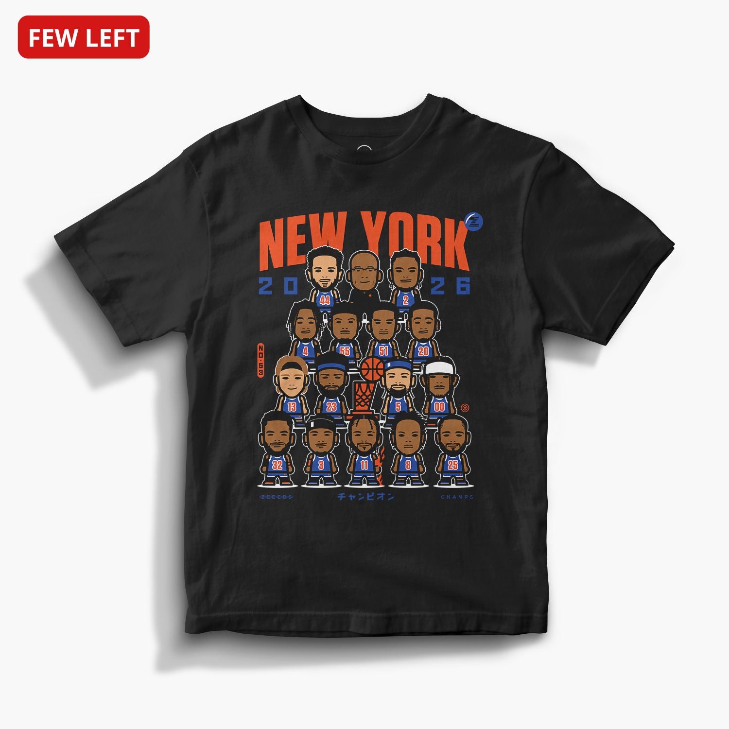 NYChamps—Tee—Black