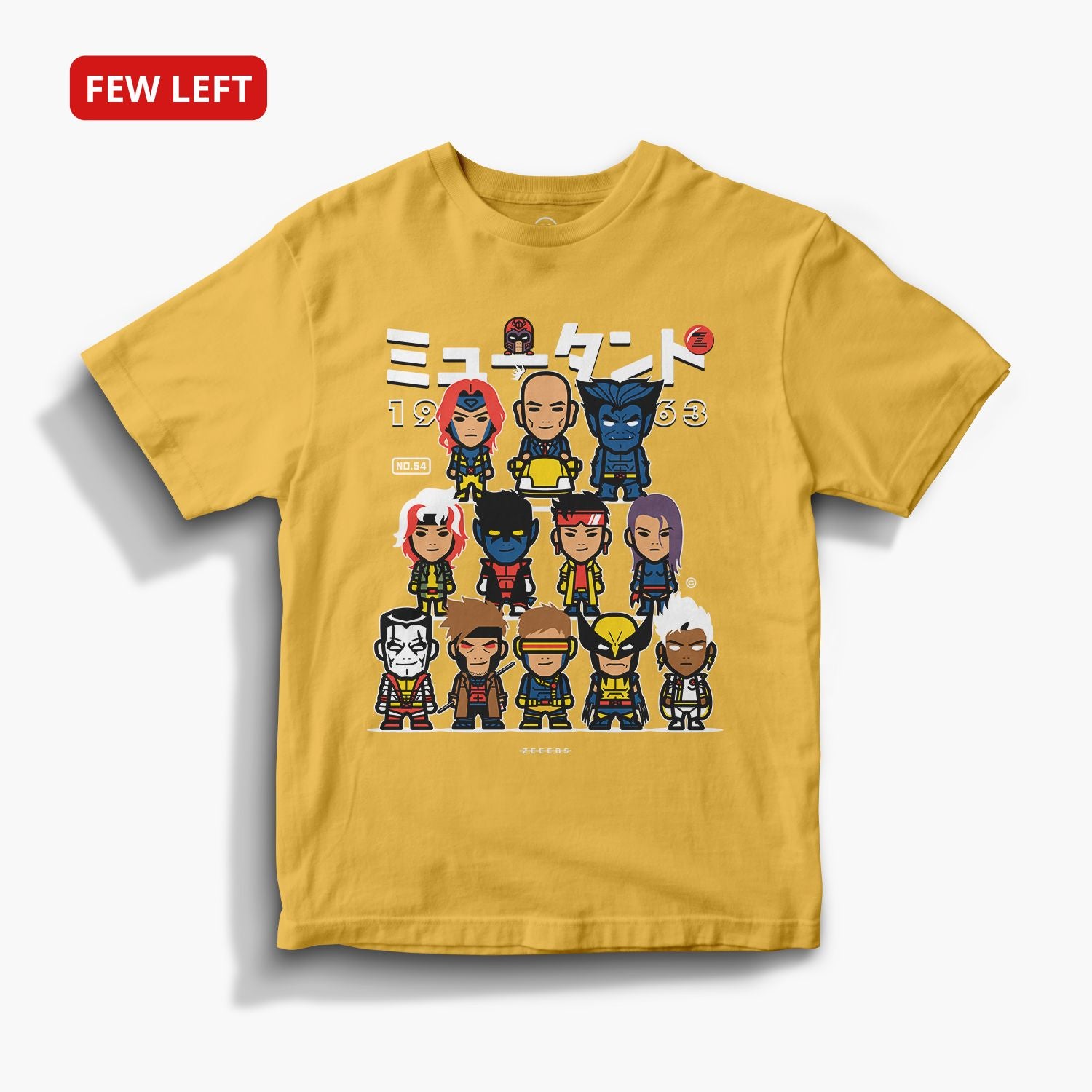 Mutants—Tee—Yellow
