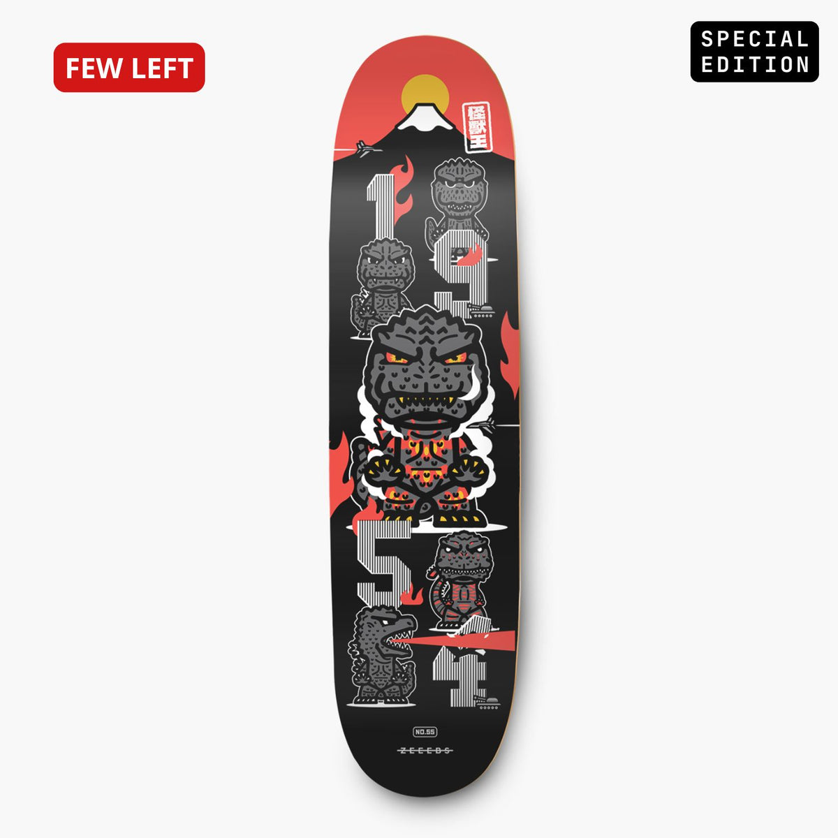 Monsters—Skate Deck—King