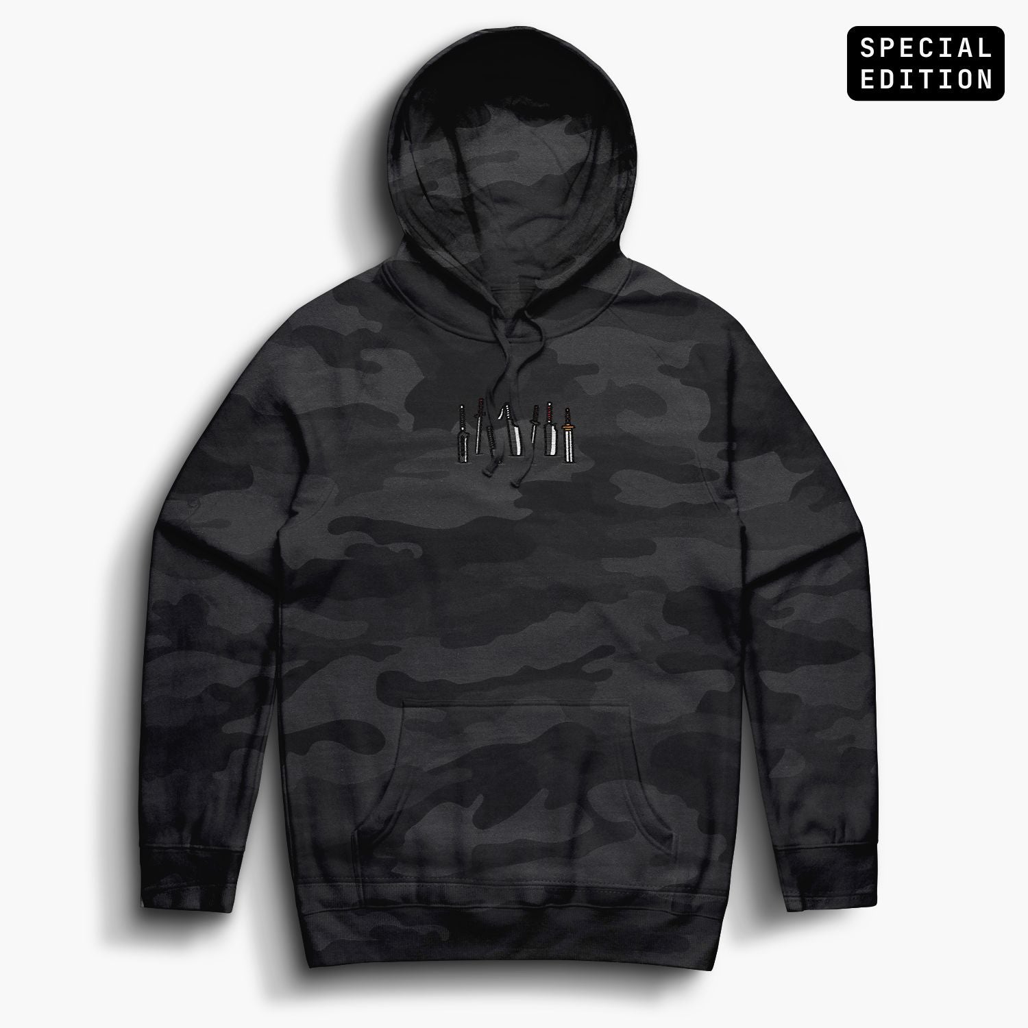 Bankai—Hoodie—Black Camo