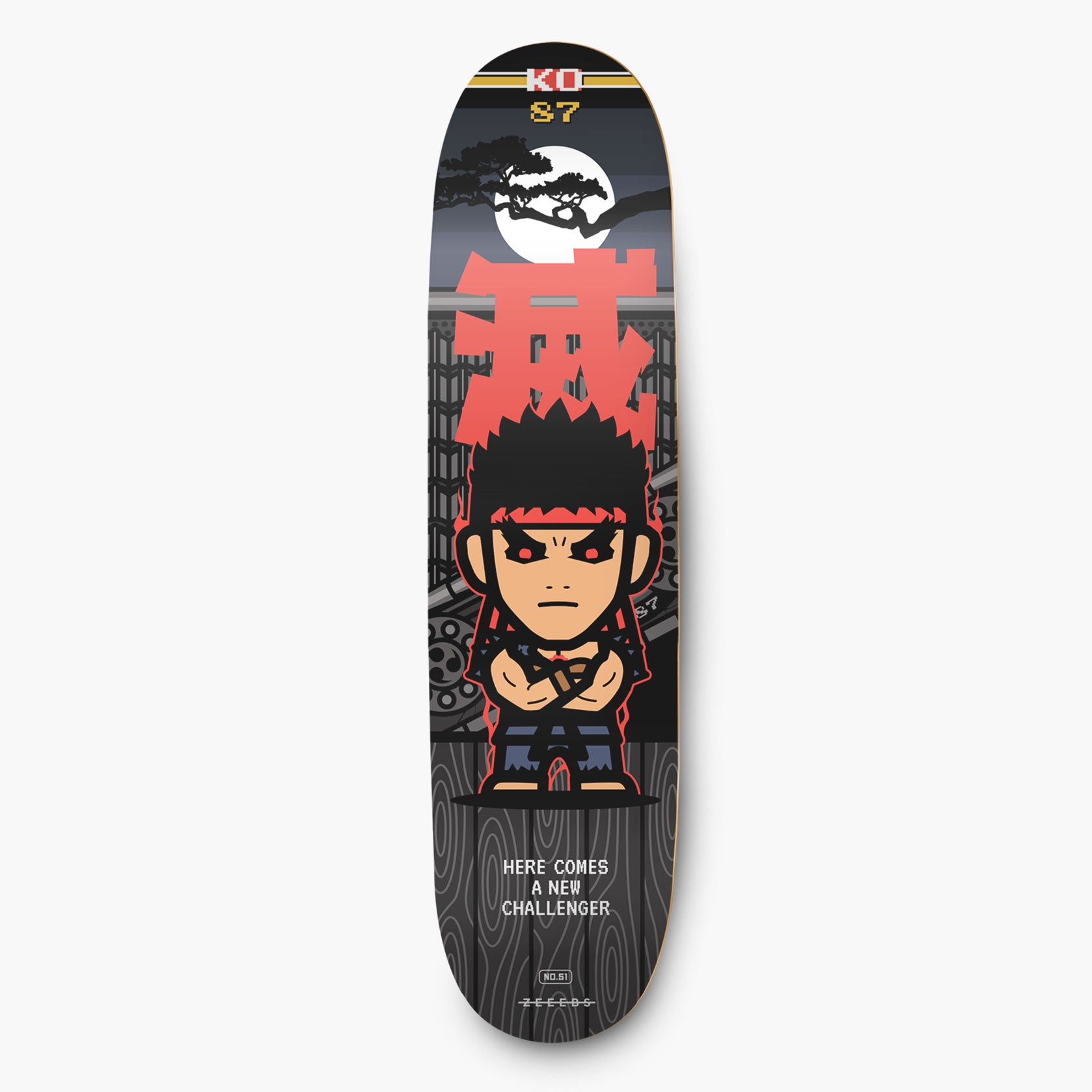 Hadouken—Skate Deck—Metsu
