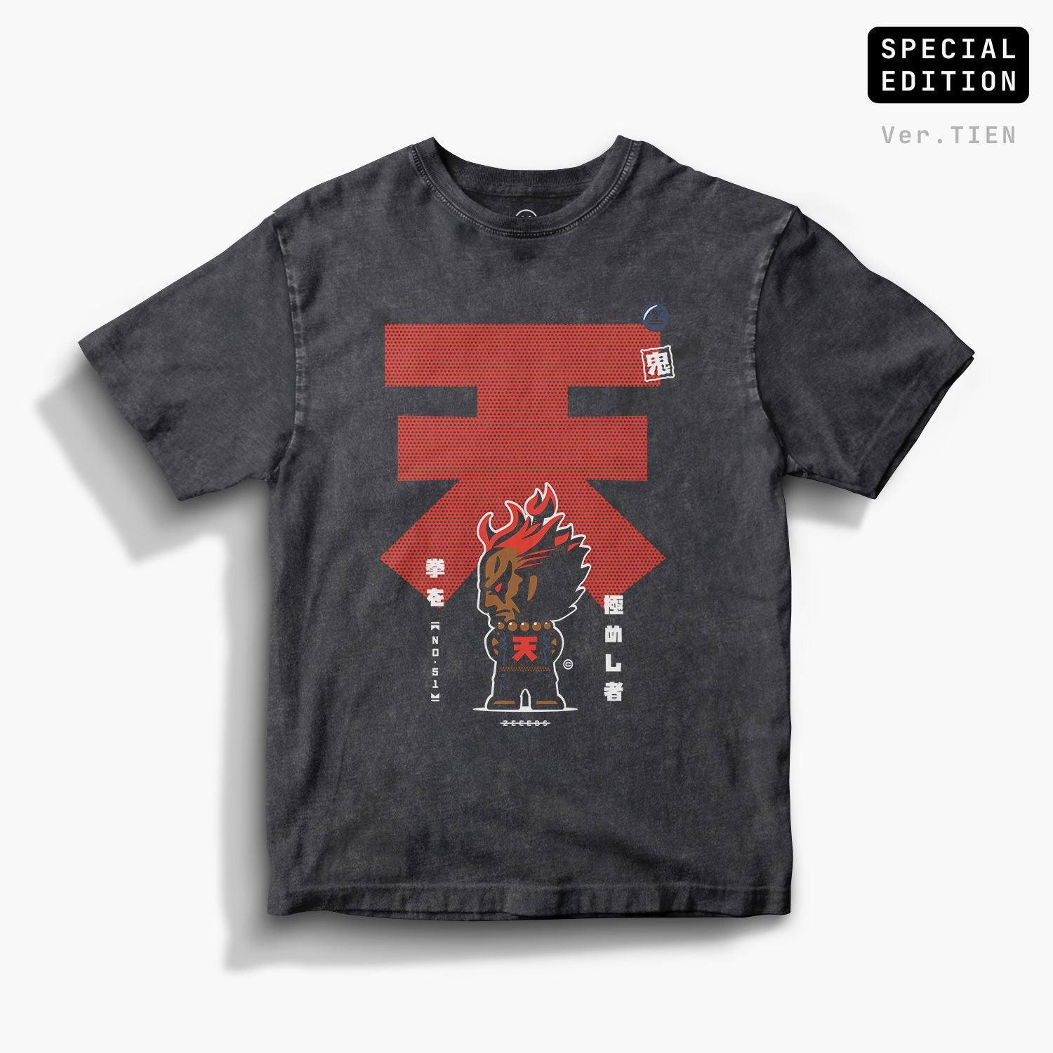 Hadouken—Tee—TIEN—Stone Wash