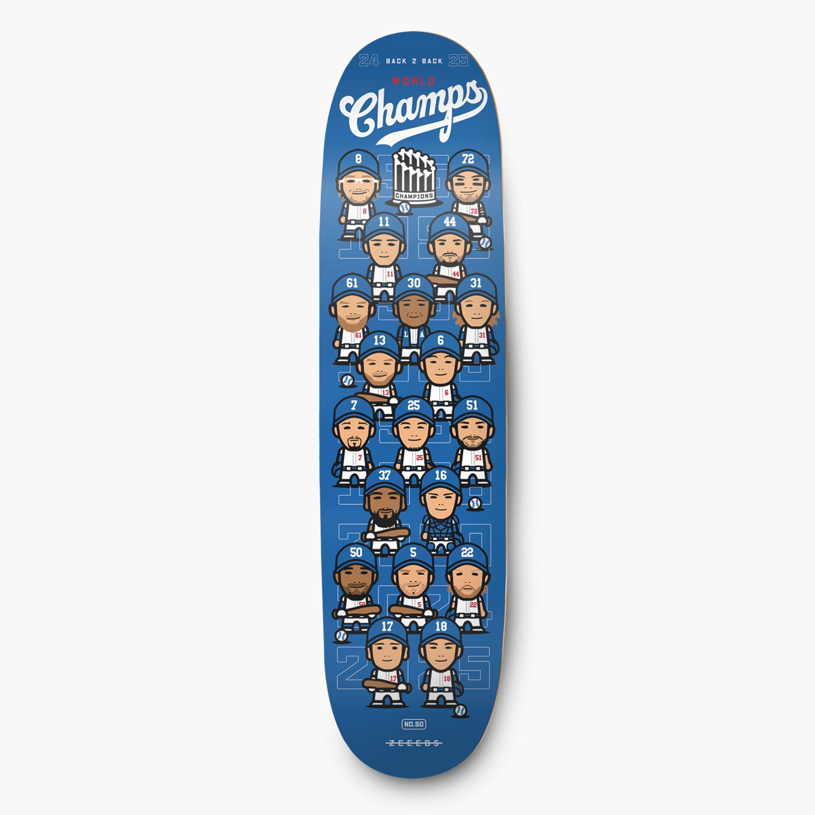 LA25—Skate Deck—Crew
