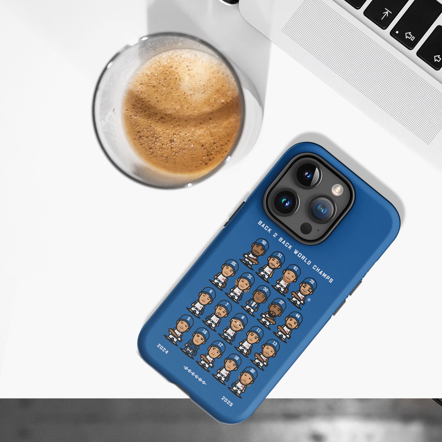 LA25—iPhone Case—Back 2 Back