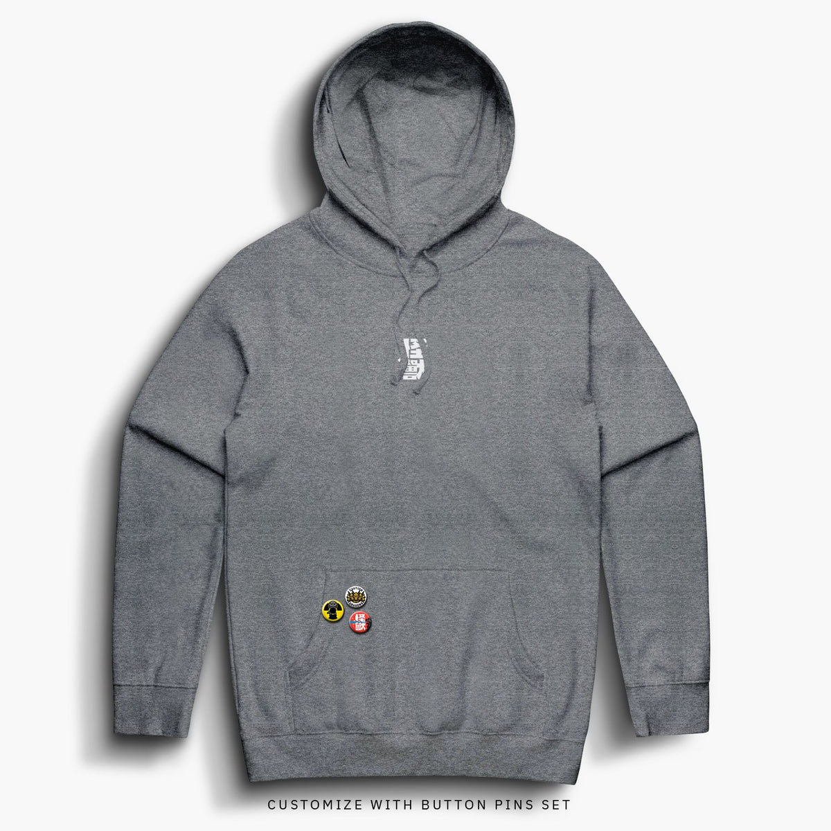 Monsters—Hoodie—Gunmetal