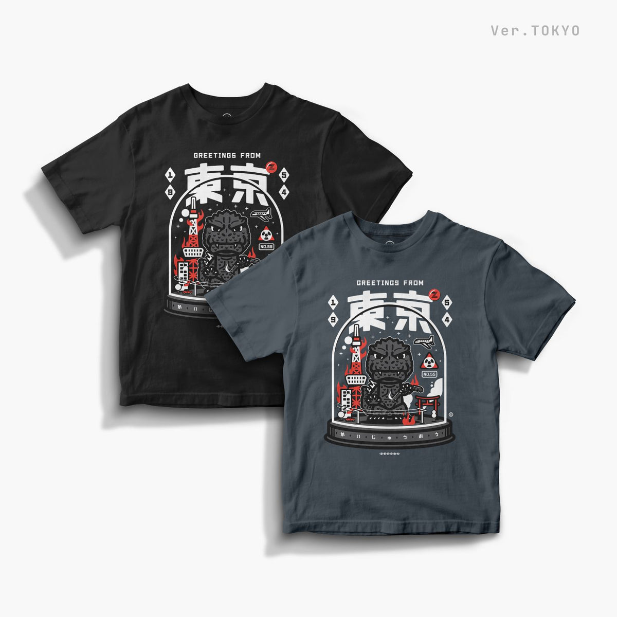 Monsters—Tee—Tokyo—Petro Blue