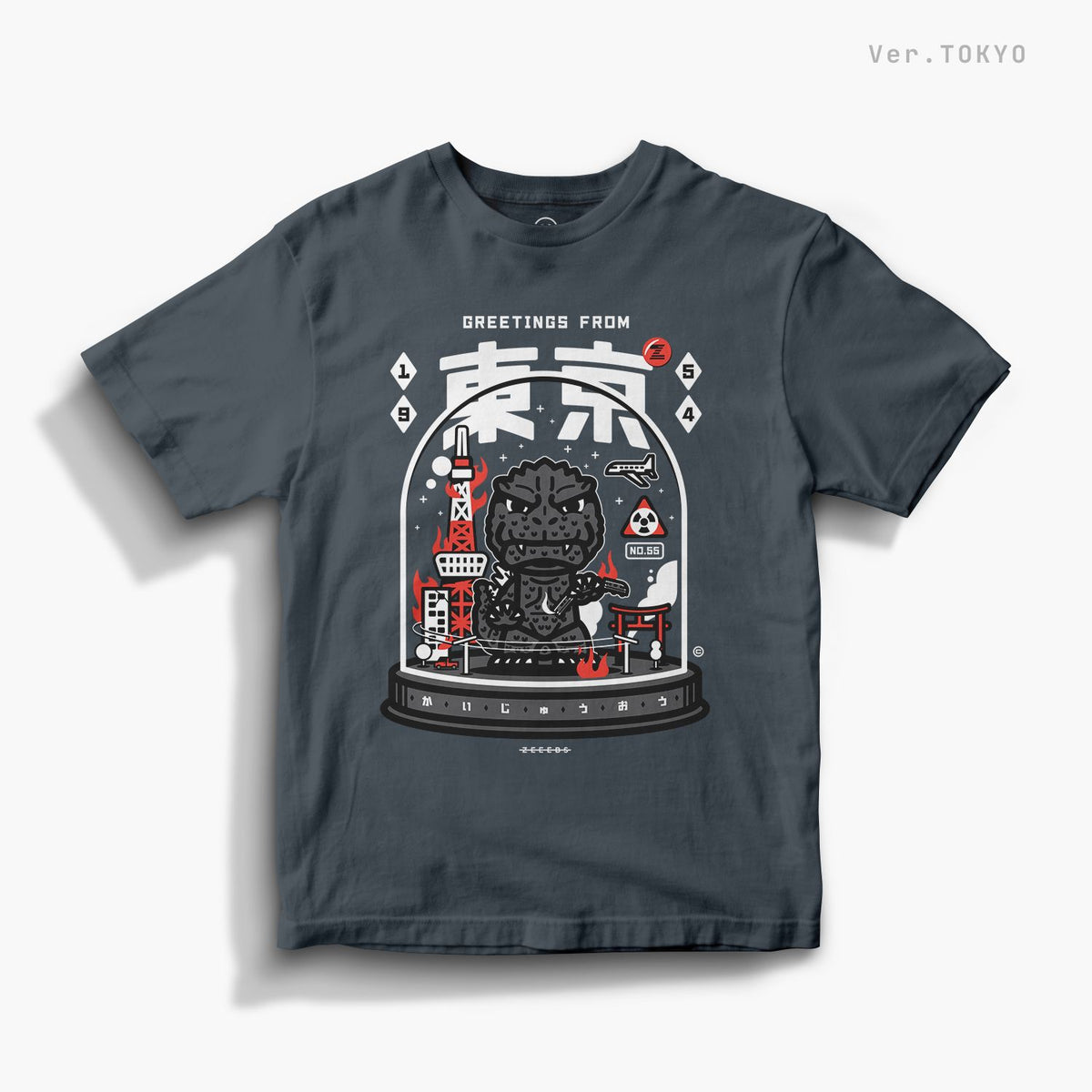 Monsters—Tee—Tokyo—Petro Blue