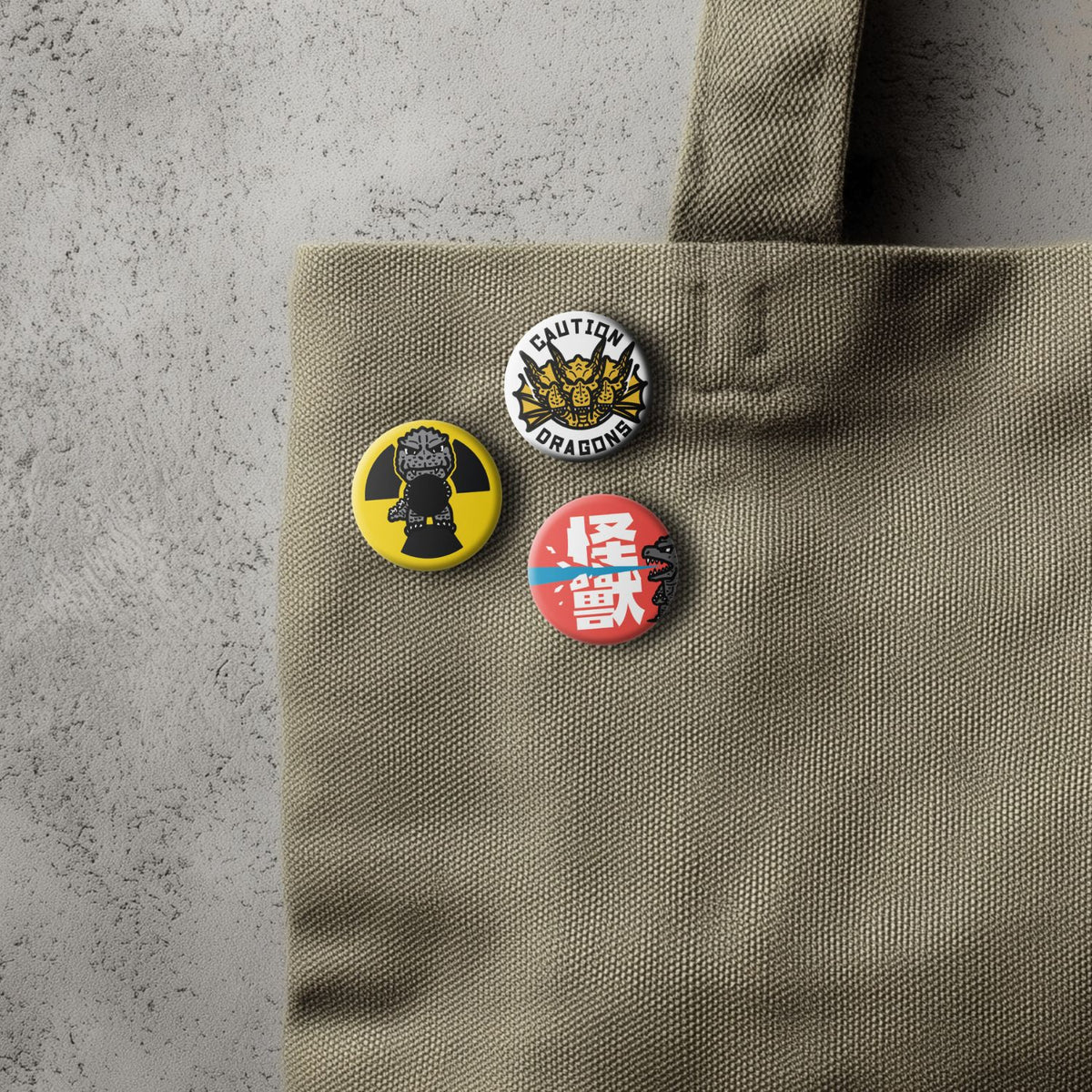 Monsters—Button Set