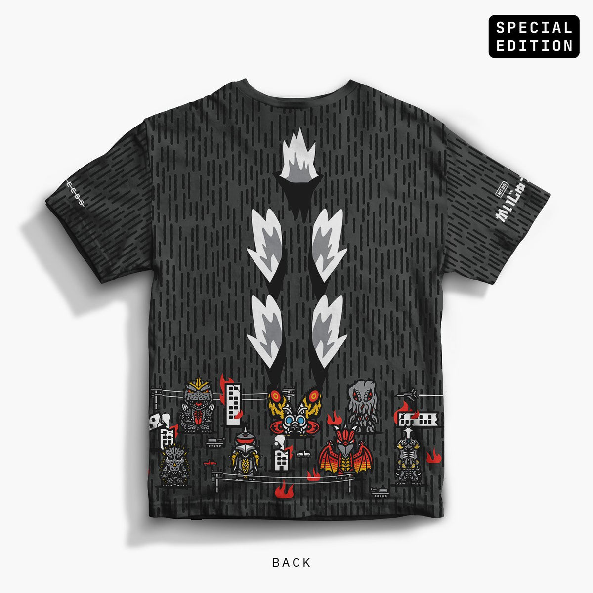 Monsters—Full Print Tee—Kaiju