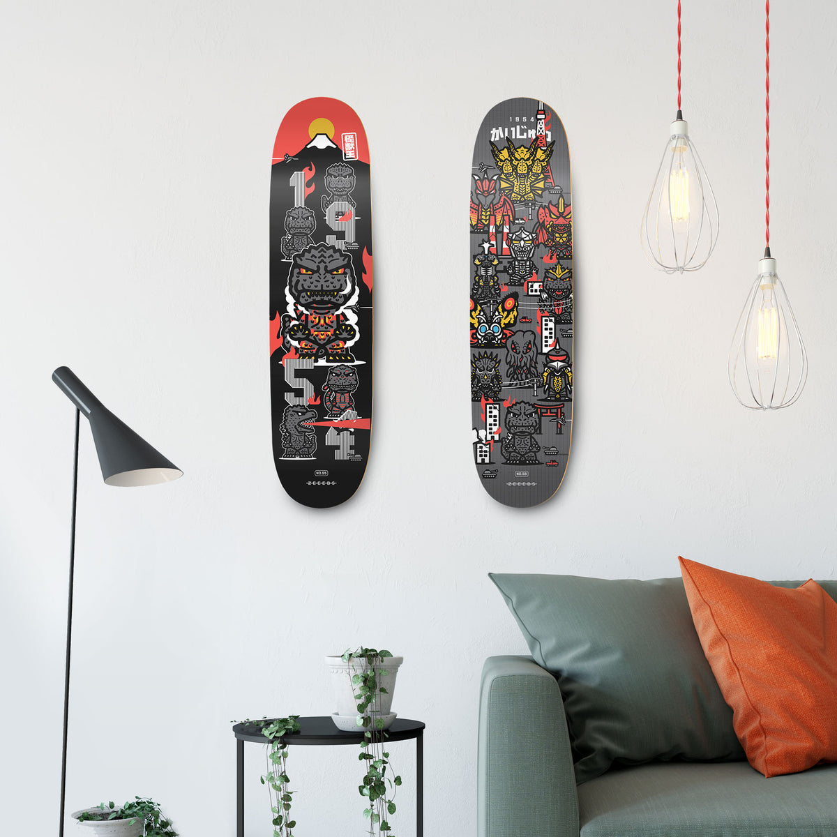 Monsters—Skate Deck—Monsters