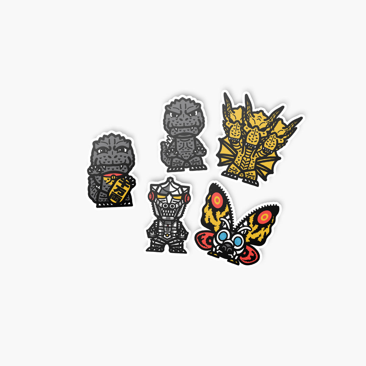 Monsters—Sticker—Lucky