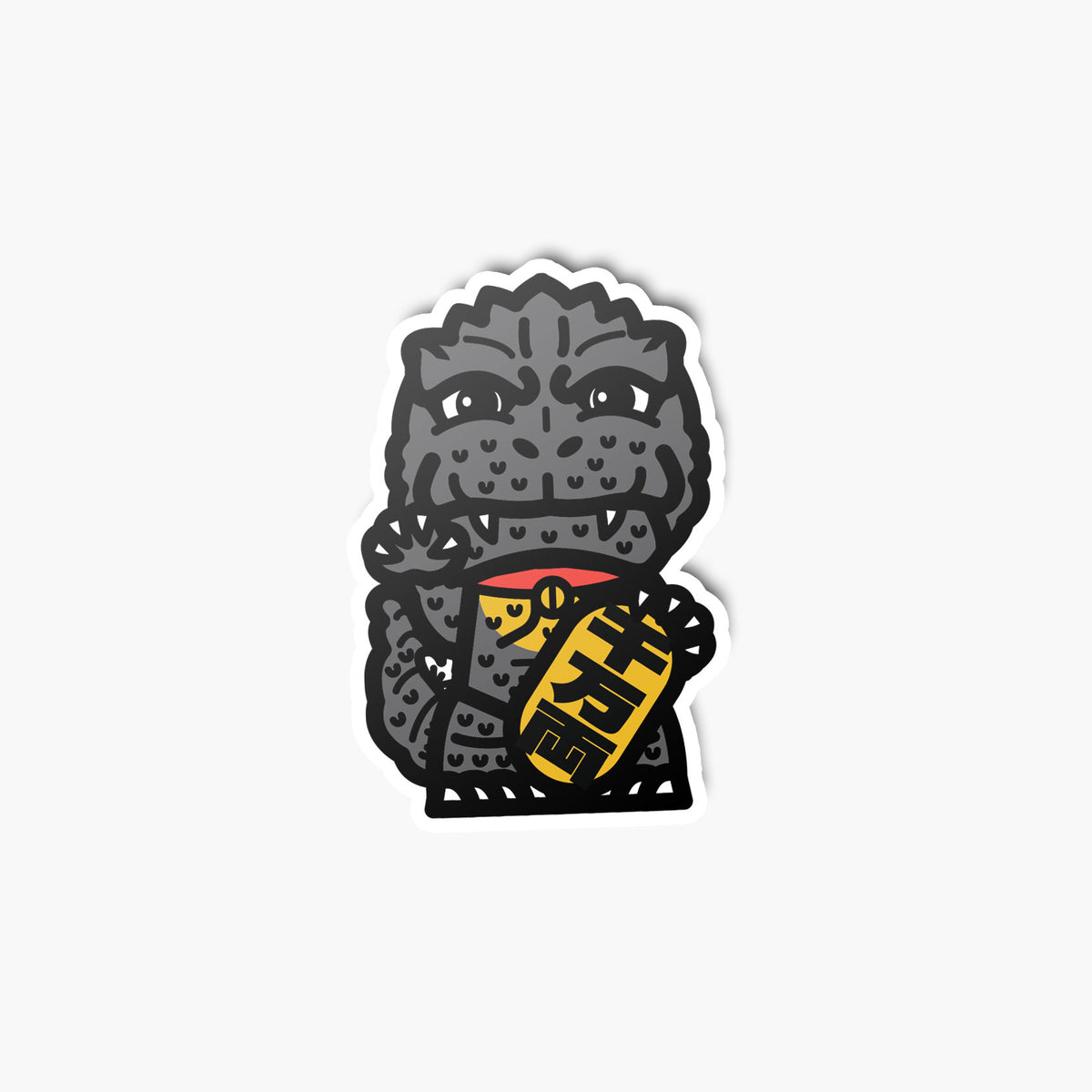 Monsters—Sticker—Lucky