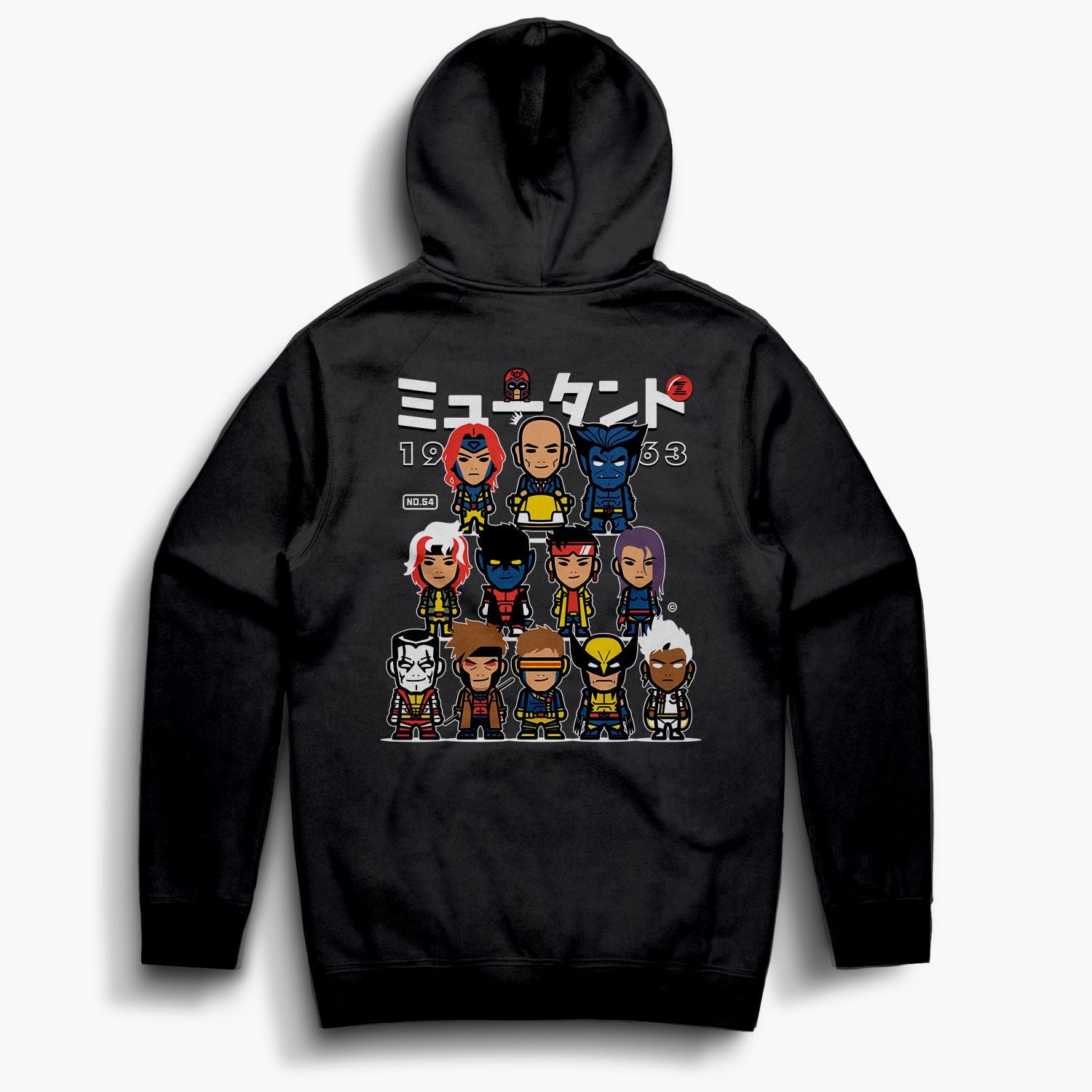 Mutants—Zip Hoodie—Blk