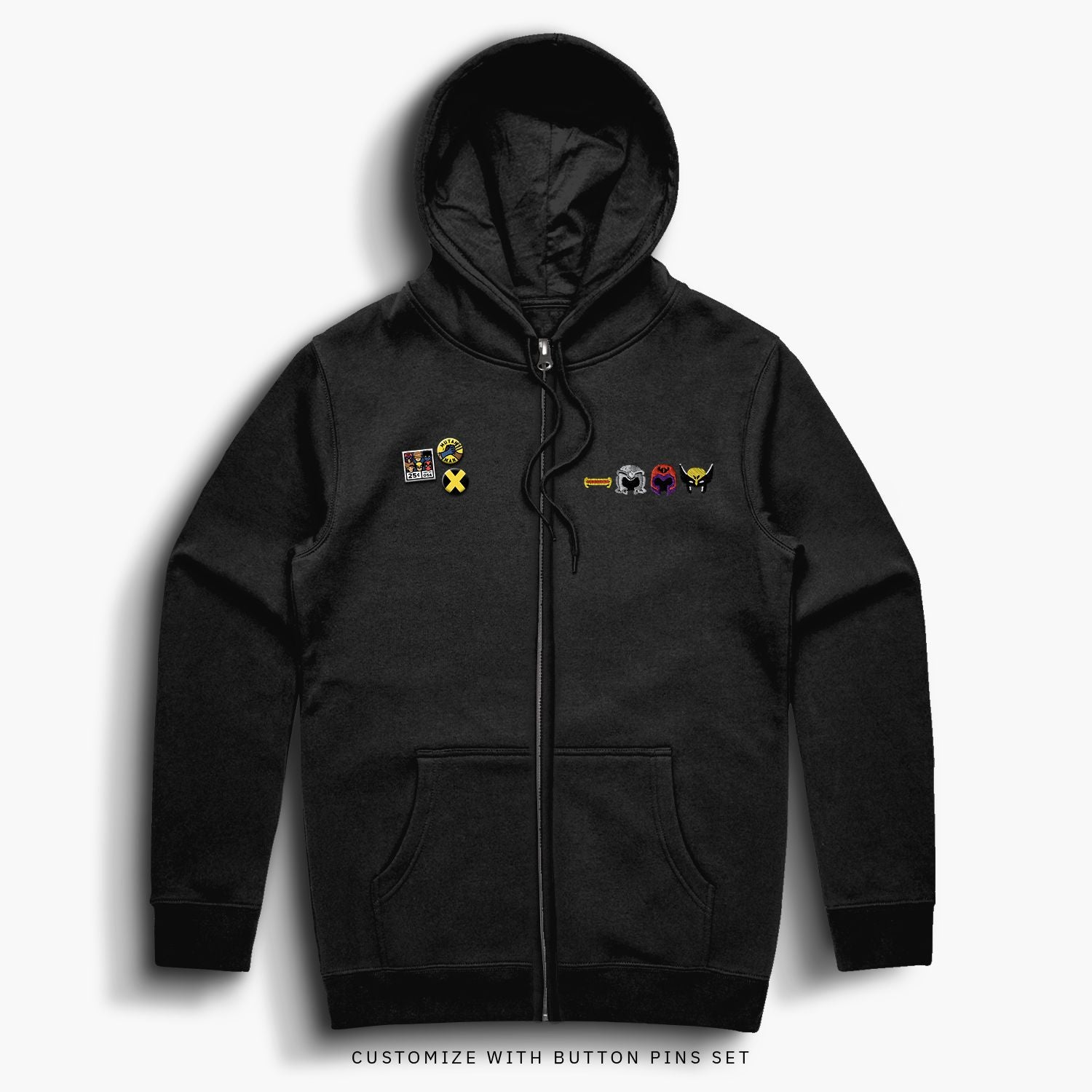 Mutants—Zip Hoodie—Blk