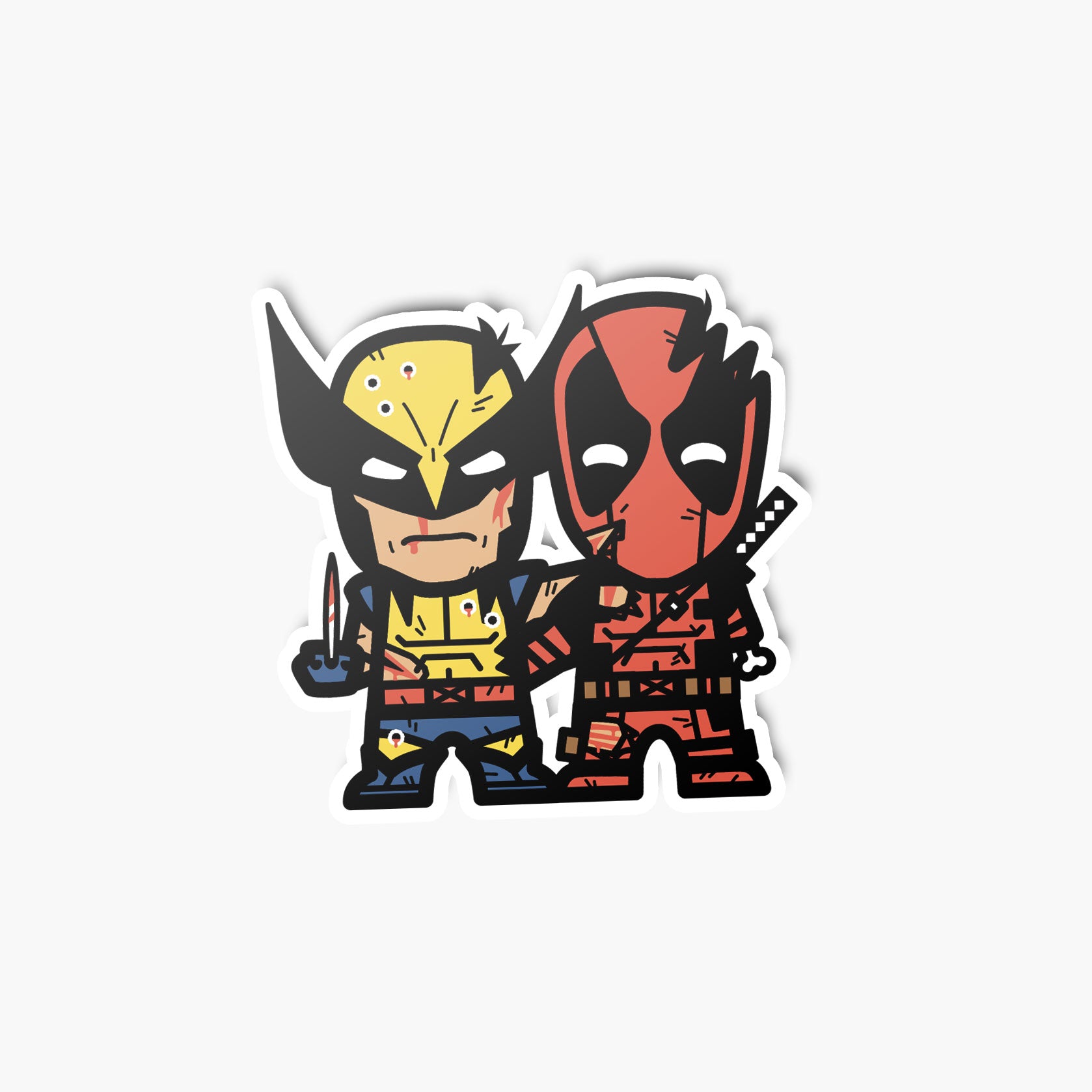 Mutants—Sticker—Duo