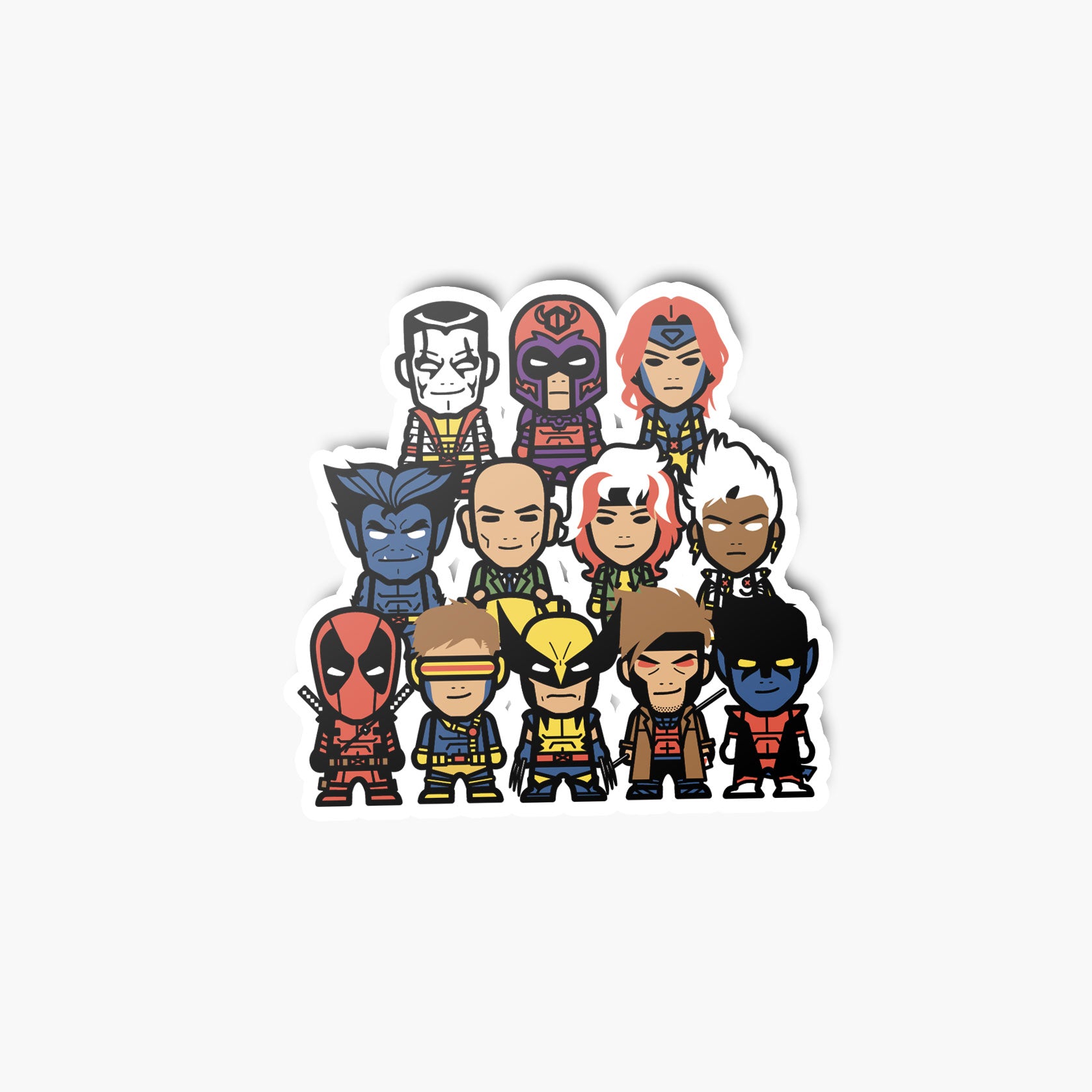 Mutants—Sticker—School