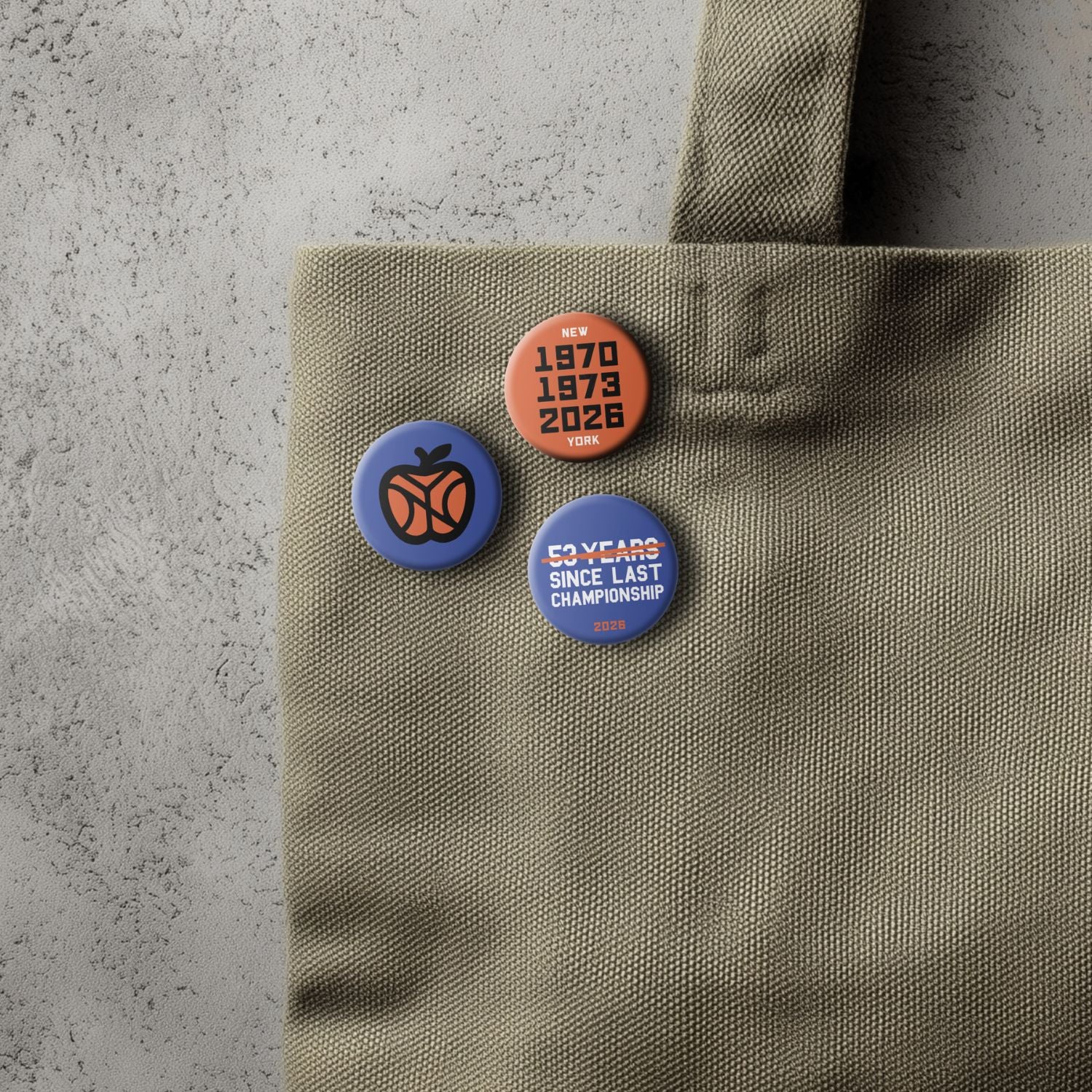 NYChamps—Button Set