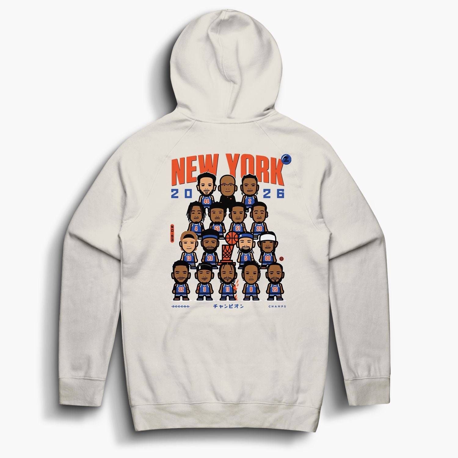 NYChamps—Hoodie—Bone