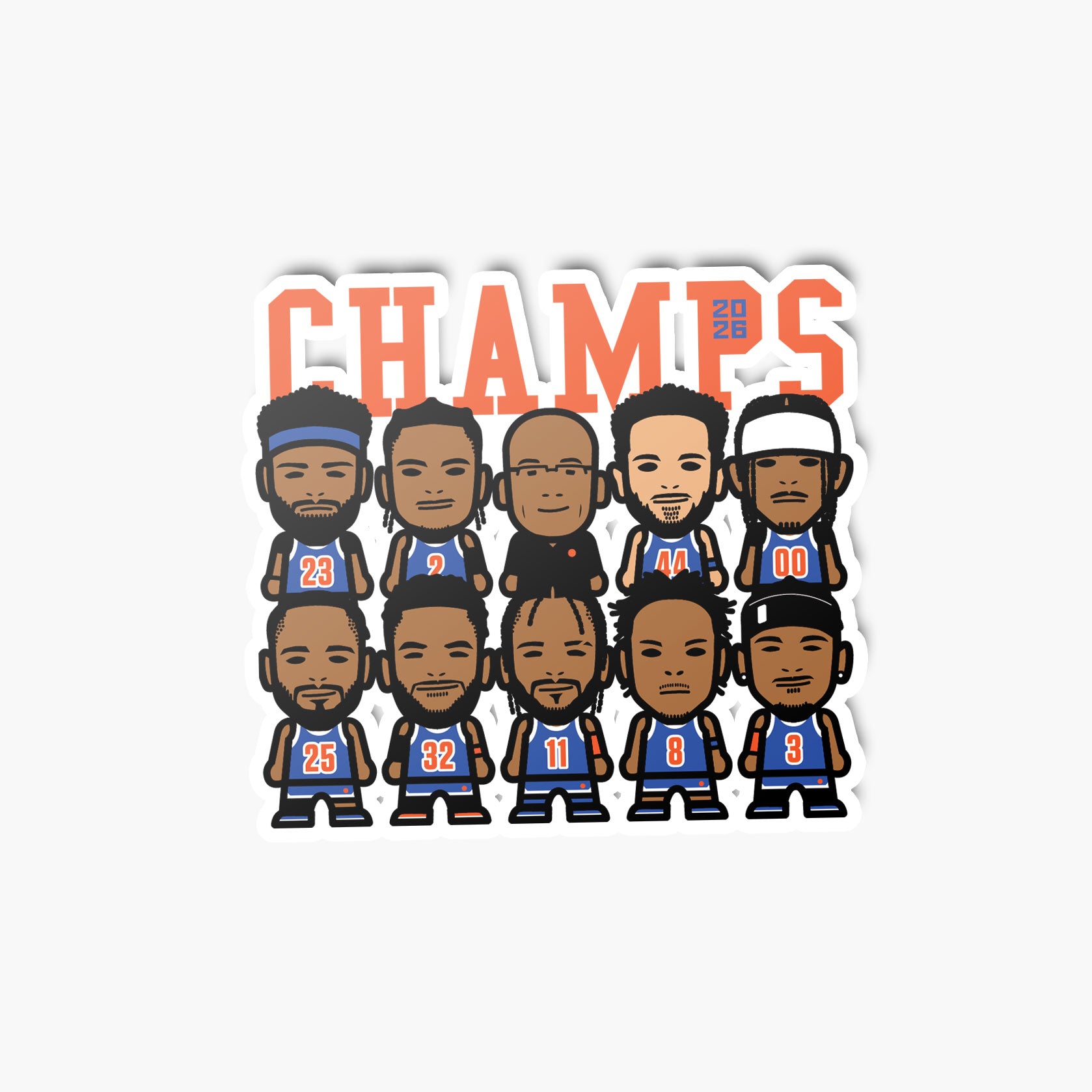 NYChamps—Sticker—Champs