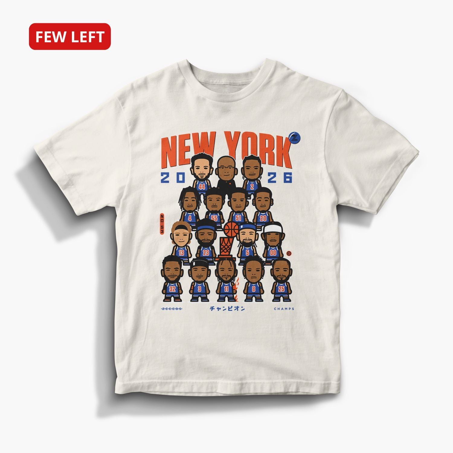 NYChamps—Tee—Natural