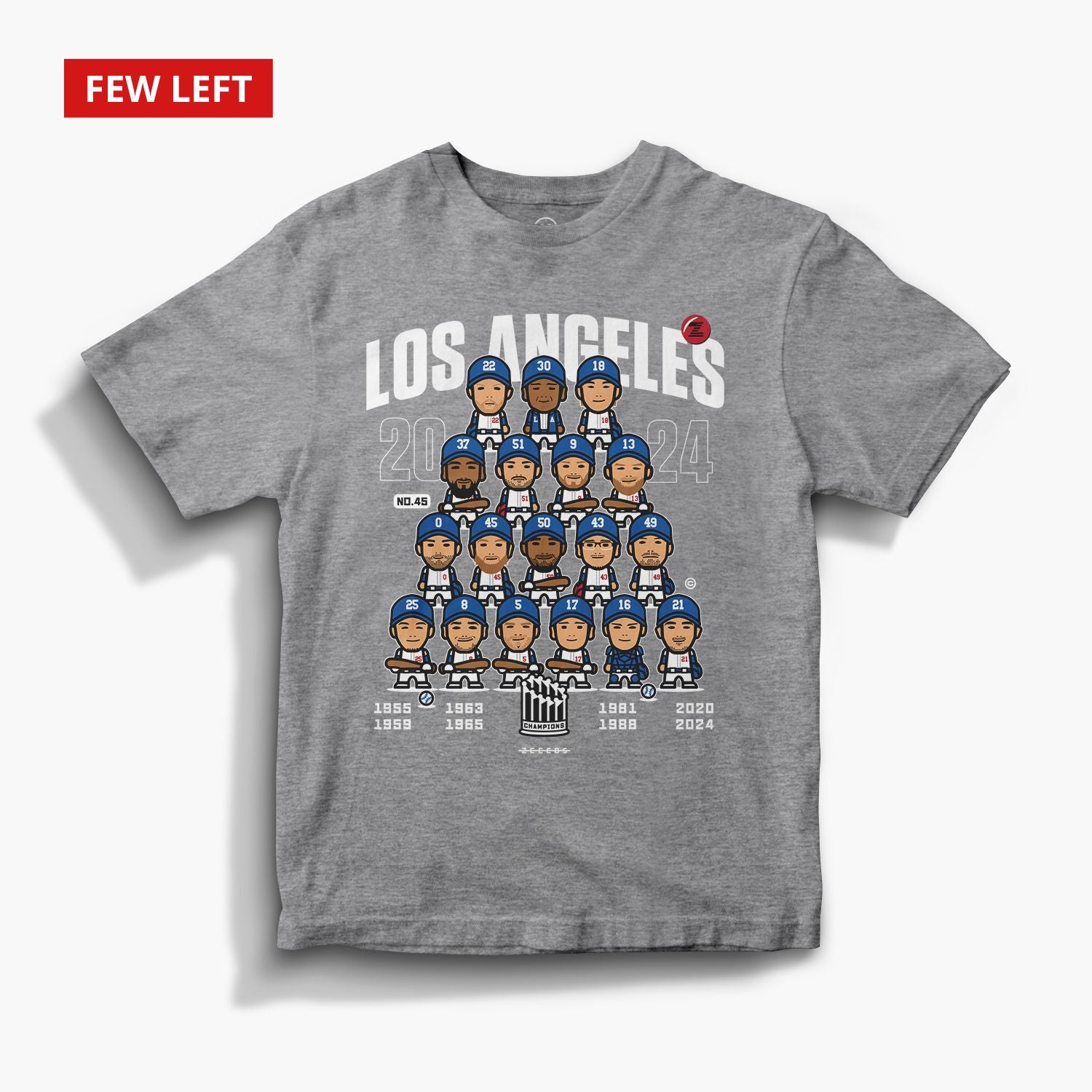 LA24—Tee—Athletic Heather
