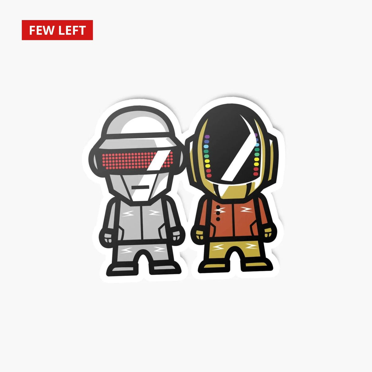 Duo—Sticker—Retro