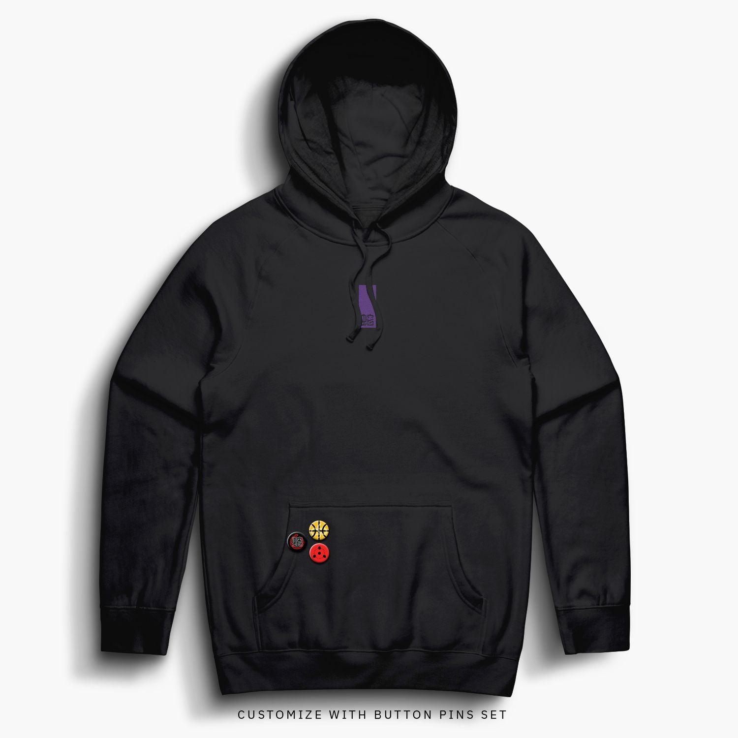 Snakes—Hoodie—S—Black