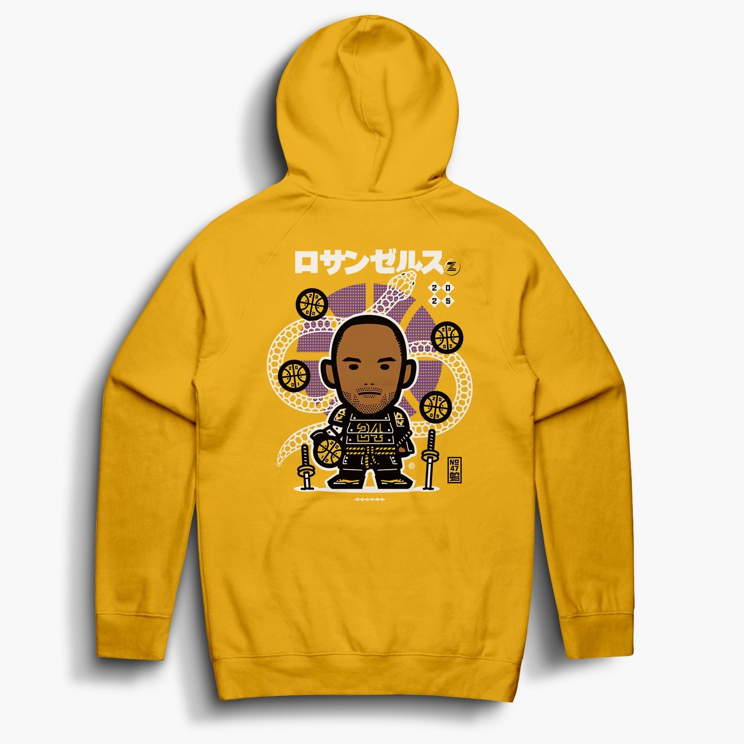Snakes—Hoodie—K—Gold