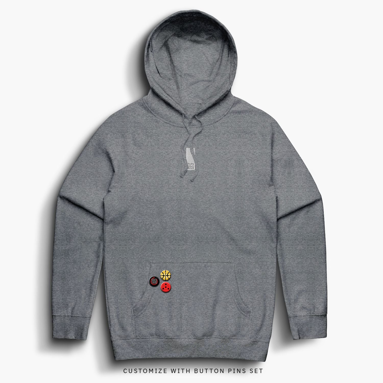 Snakes—Hoodie—S—Gunmetal