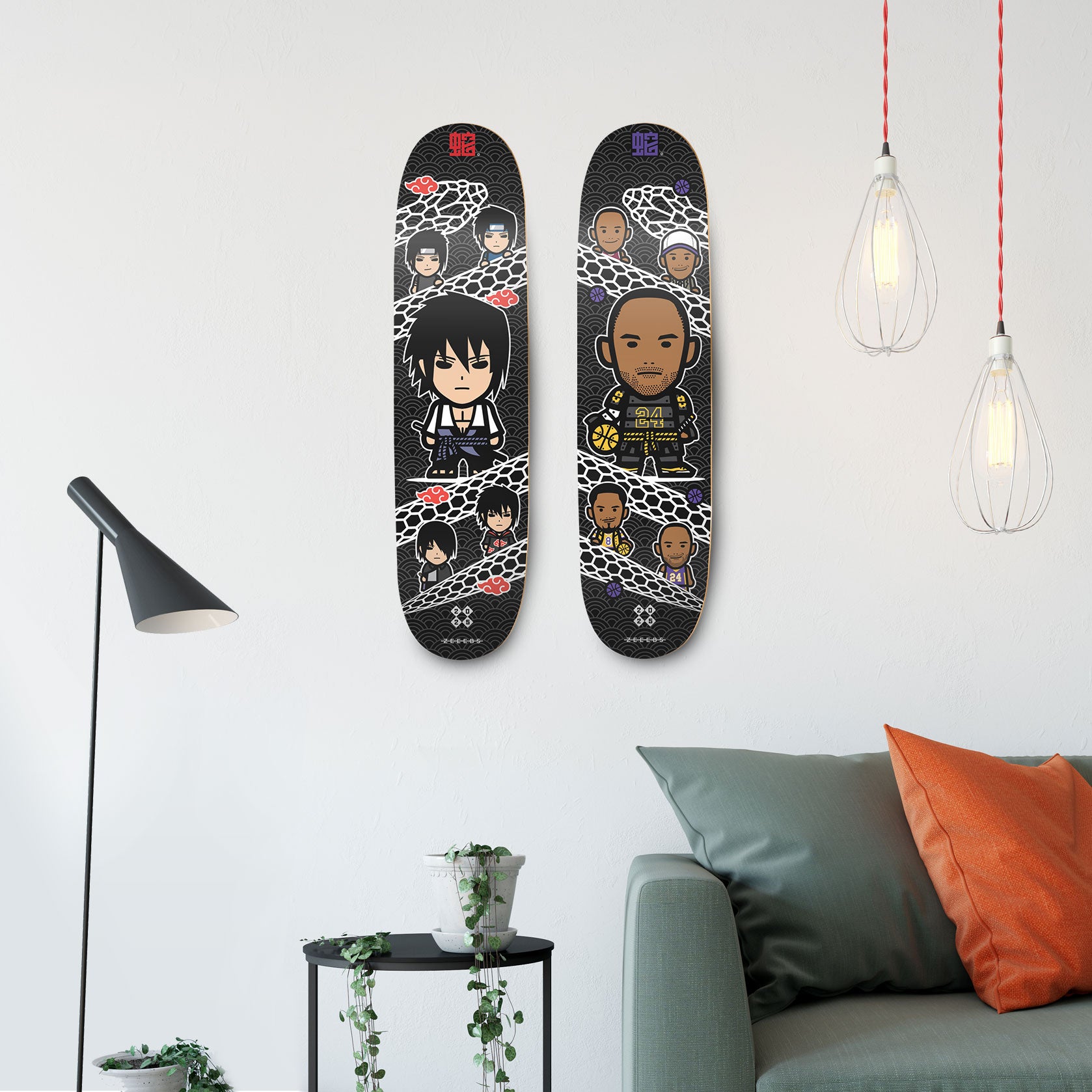 Snakes—Skate Deck—Shinobi