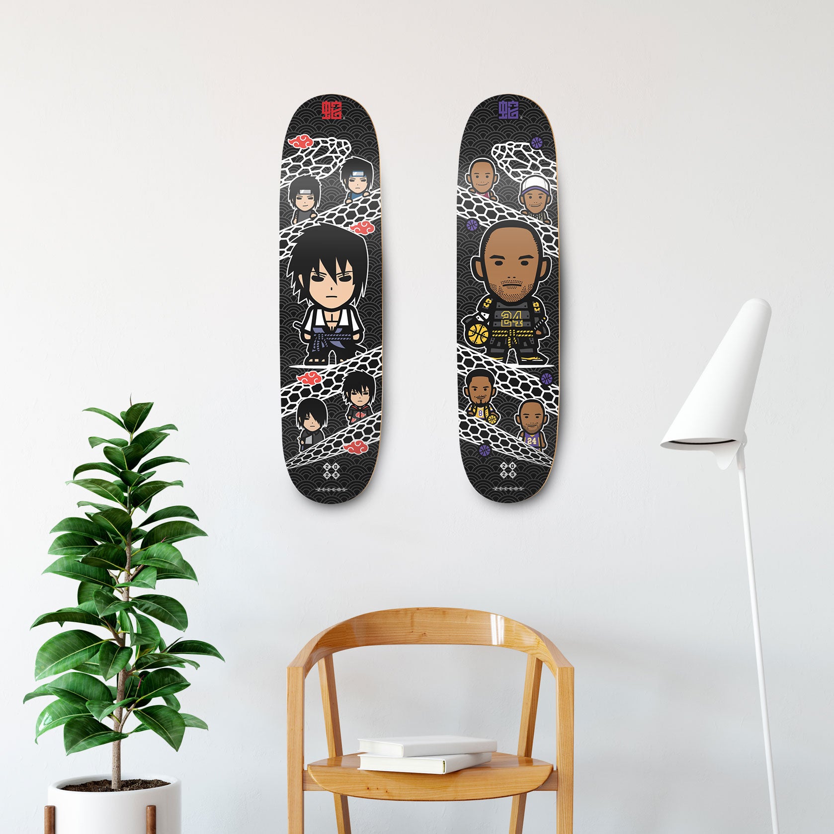 Snakes—Skate Deck—Shinobi