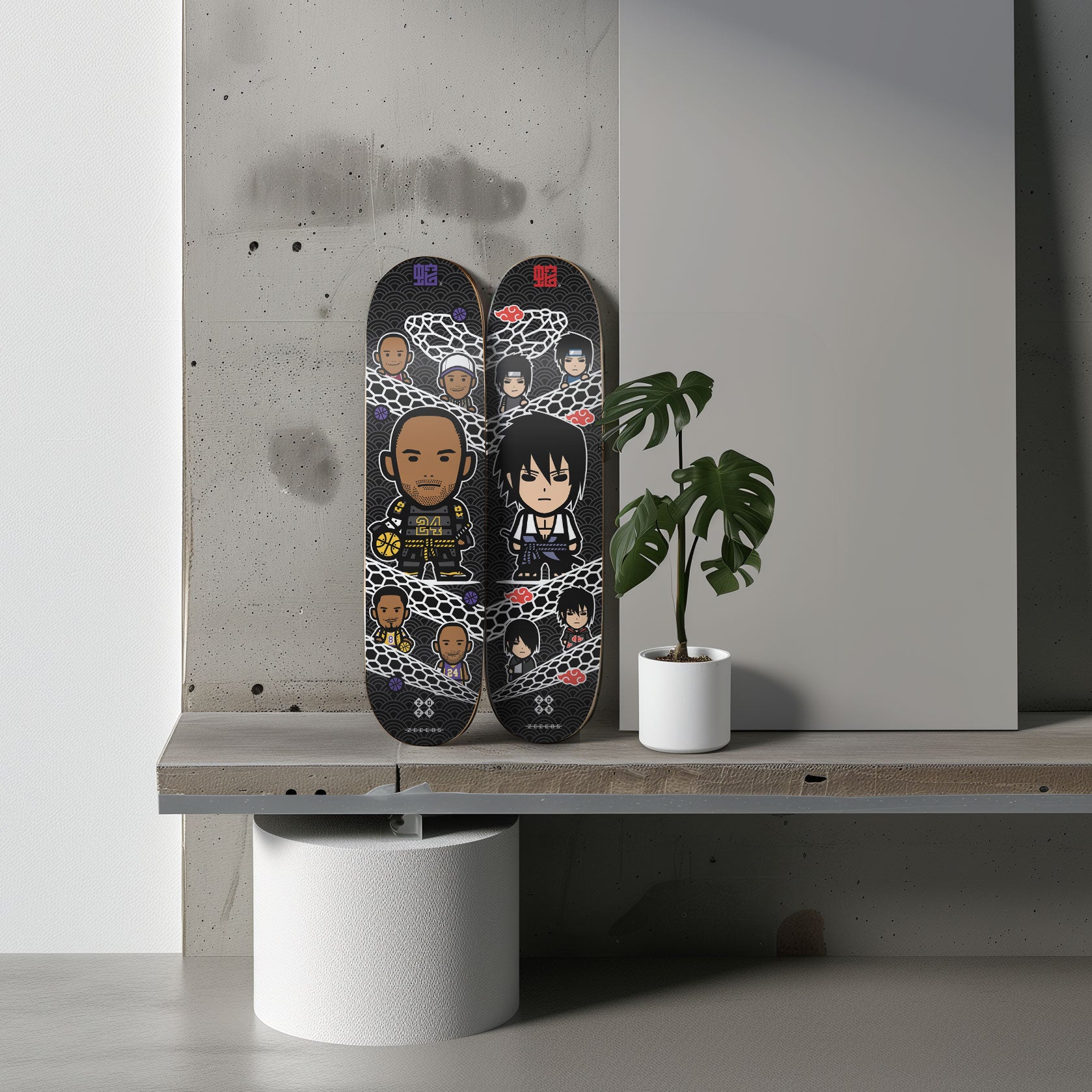 Snakes—Skate Deck—Shinobi
