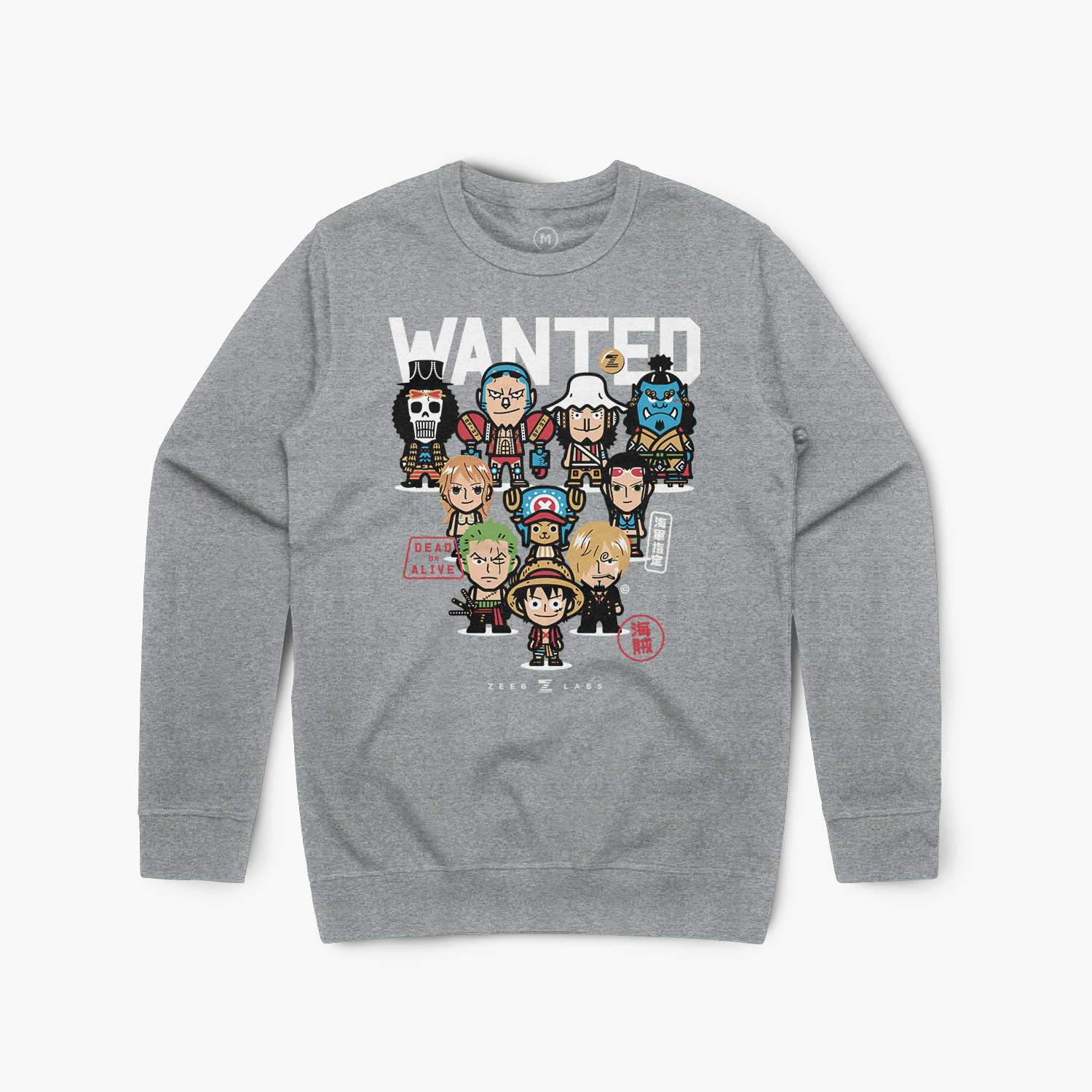Straw—Crewsweater—Grey Heather