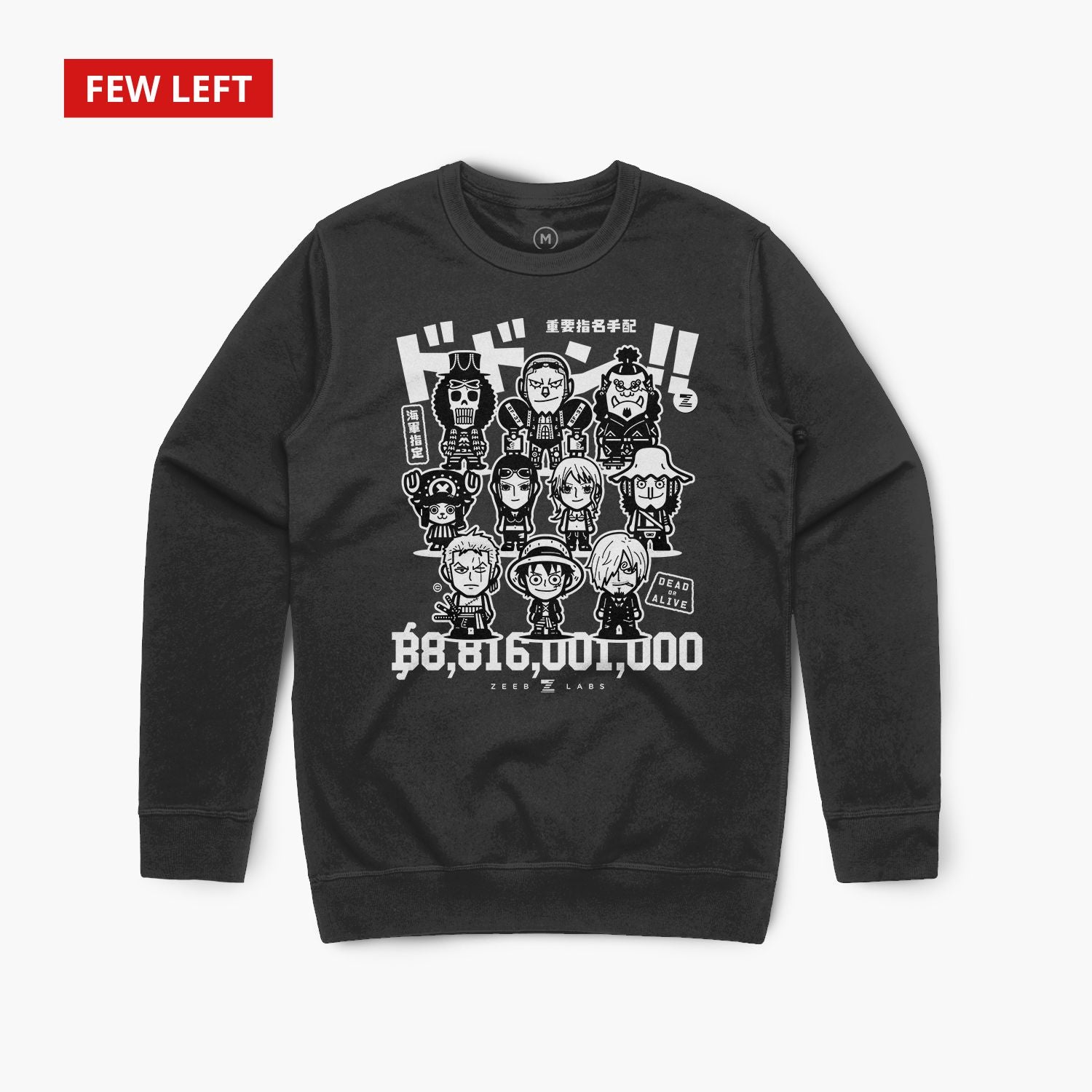 Straw—Crewsweater—Manga Blk
