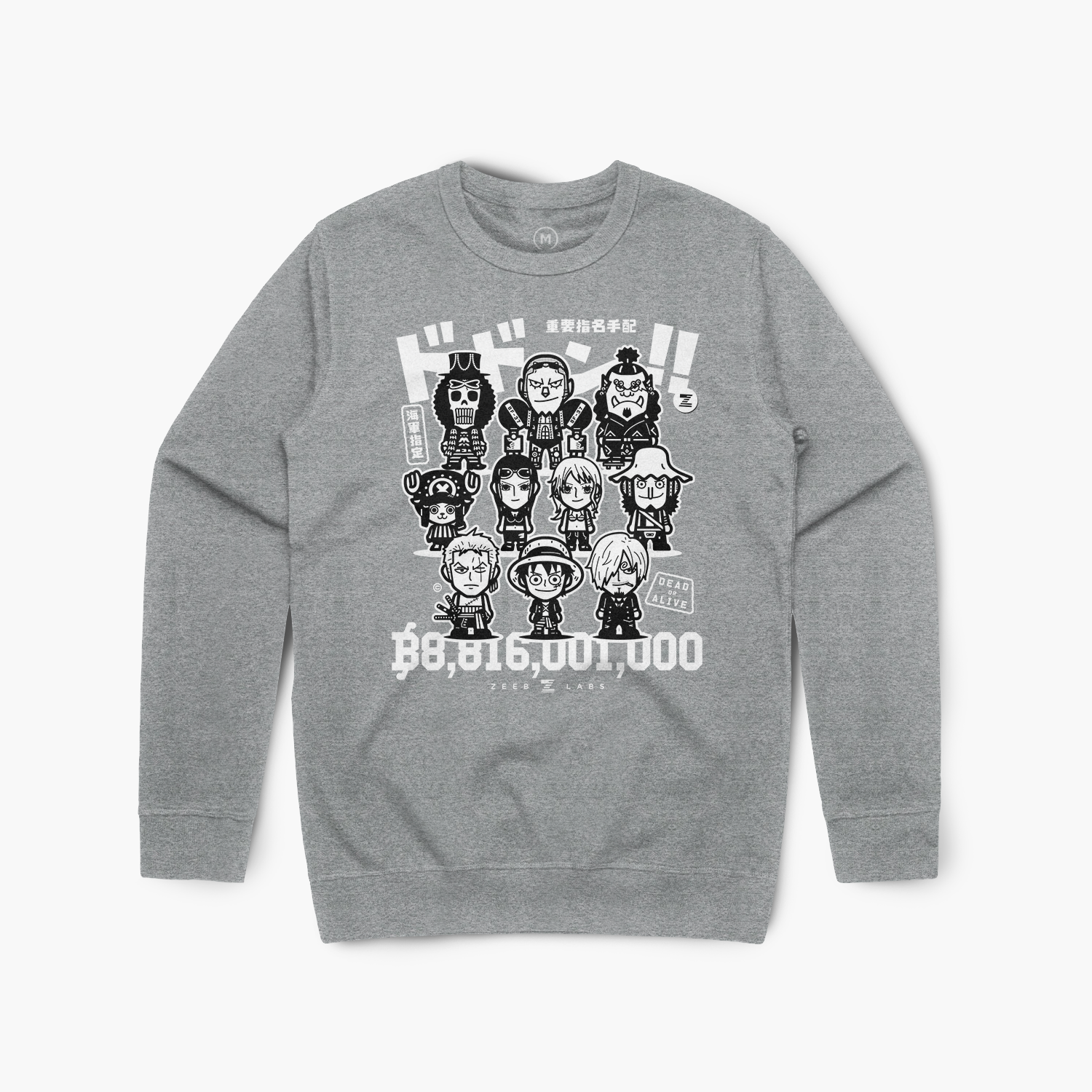 Straw—Crewsweater—Manga Grey Heather