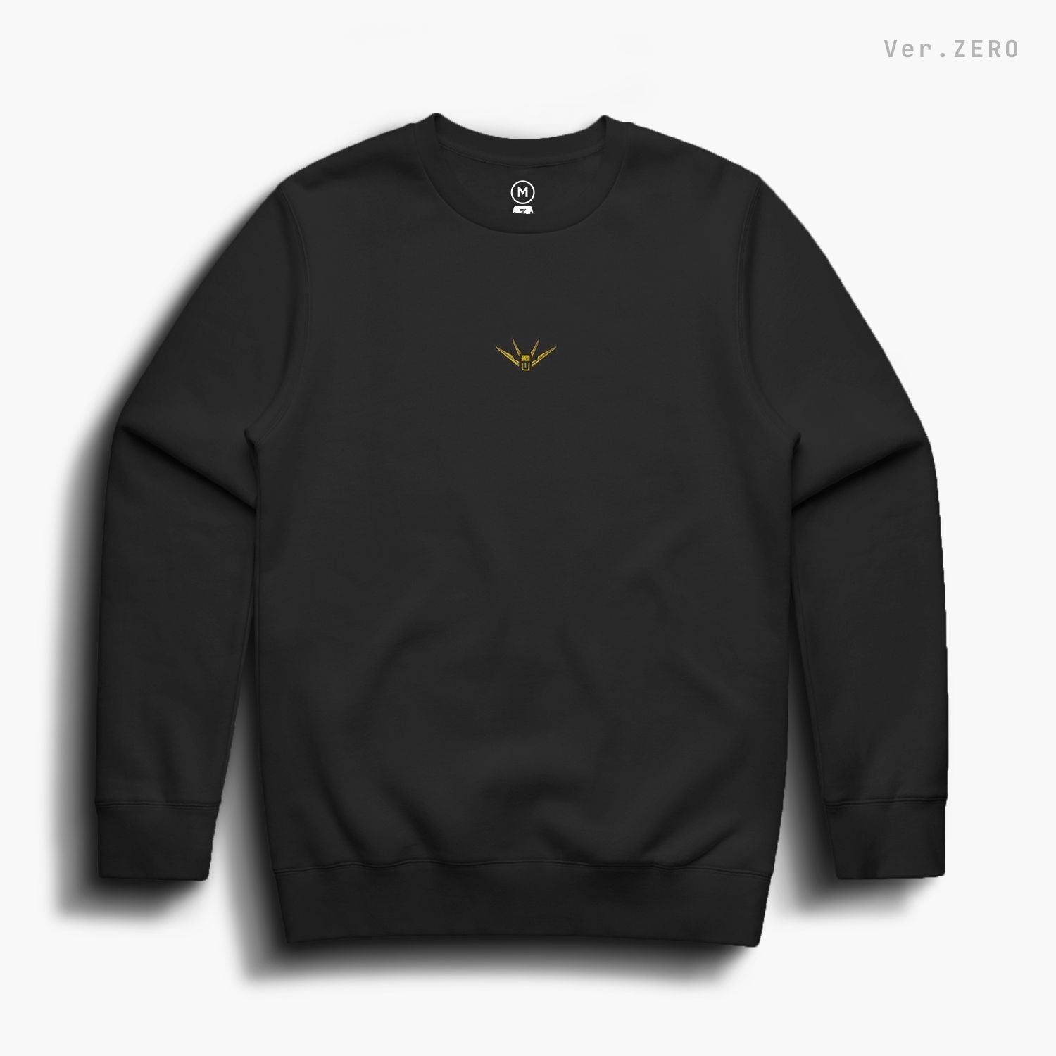 Wing—Crewsweater—Ver.ZERO—Black—optBack